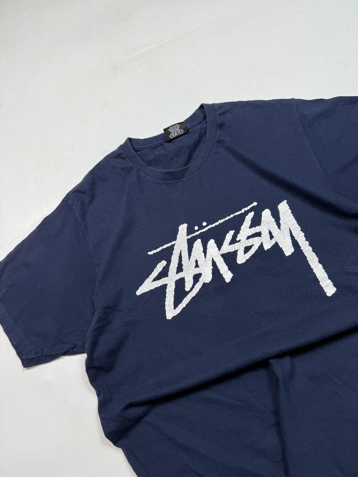 Stussy spell out graphic tee (M)