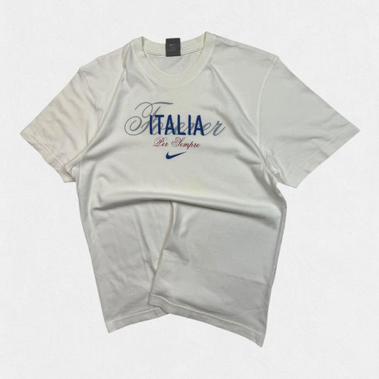 Vintage Italy Nike football graphic tee (L)