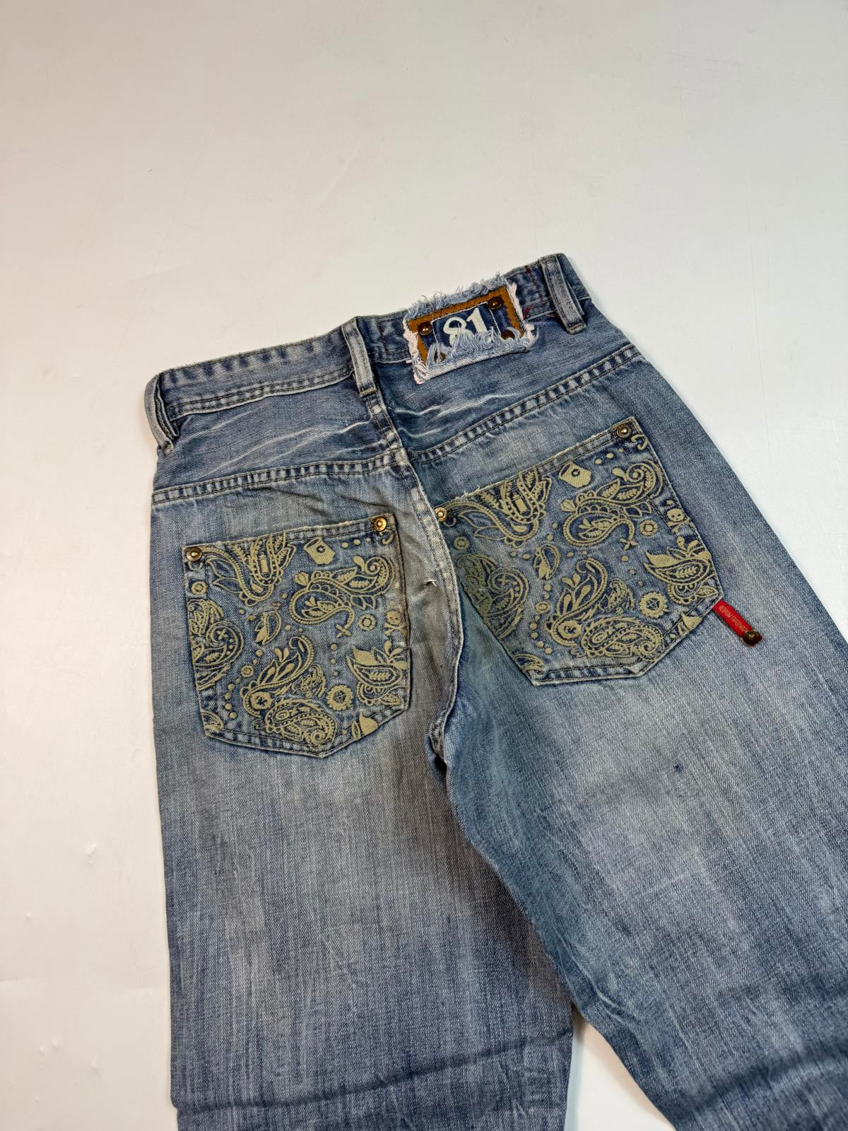 Vintage Y2K baggy hip hop Jeans (W26)