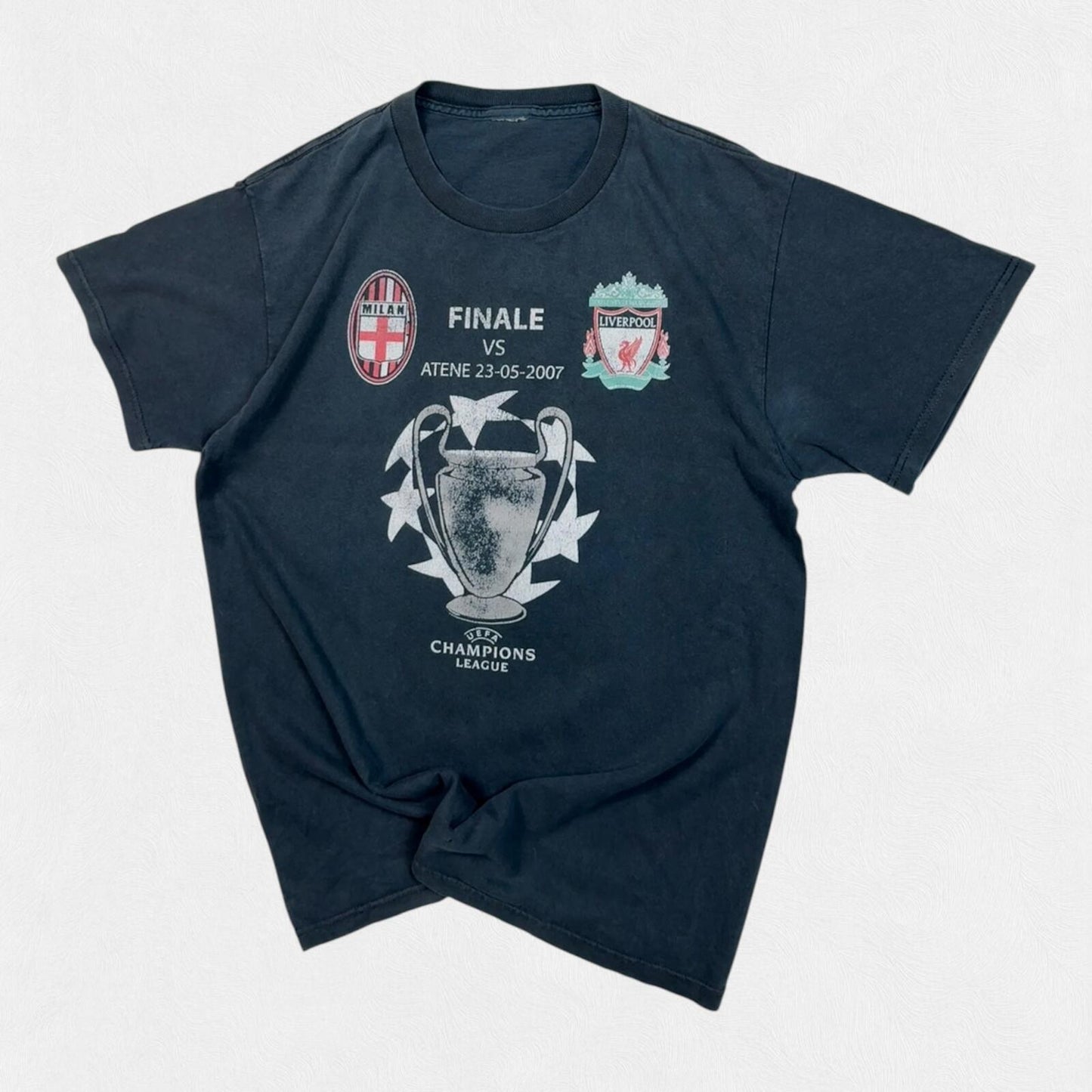 Vintage Champions league final 2007 Liverpool graphic tee (M)