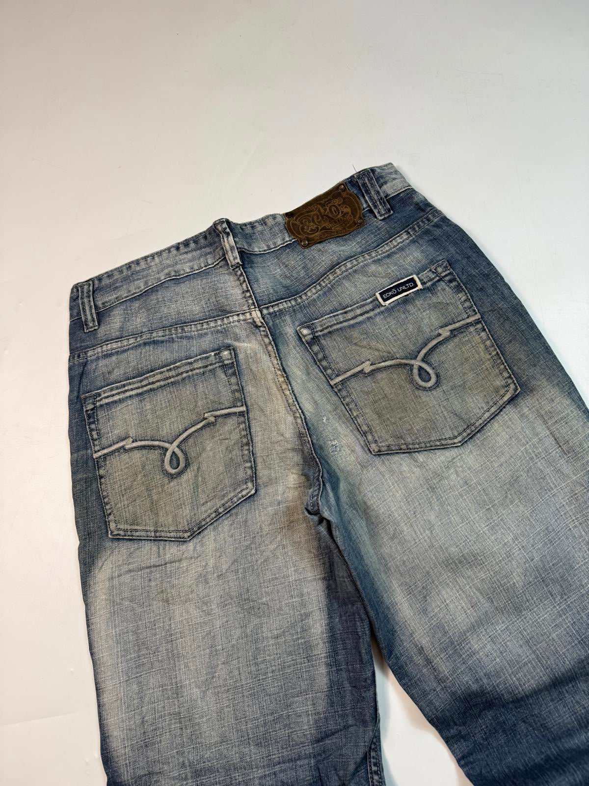 Vintage Ecko Unltd baggy hip hop Jeans (W32)
