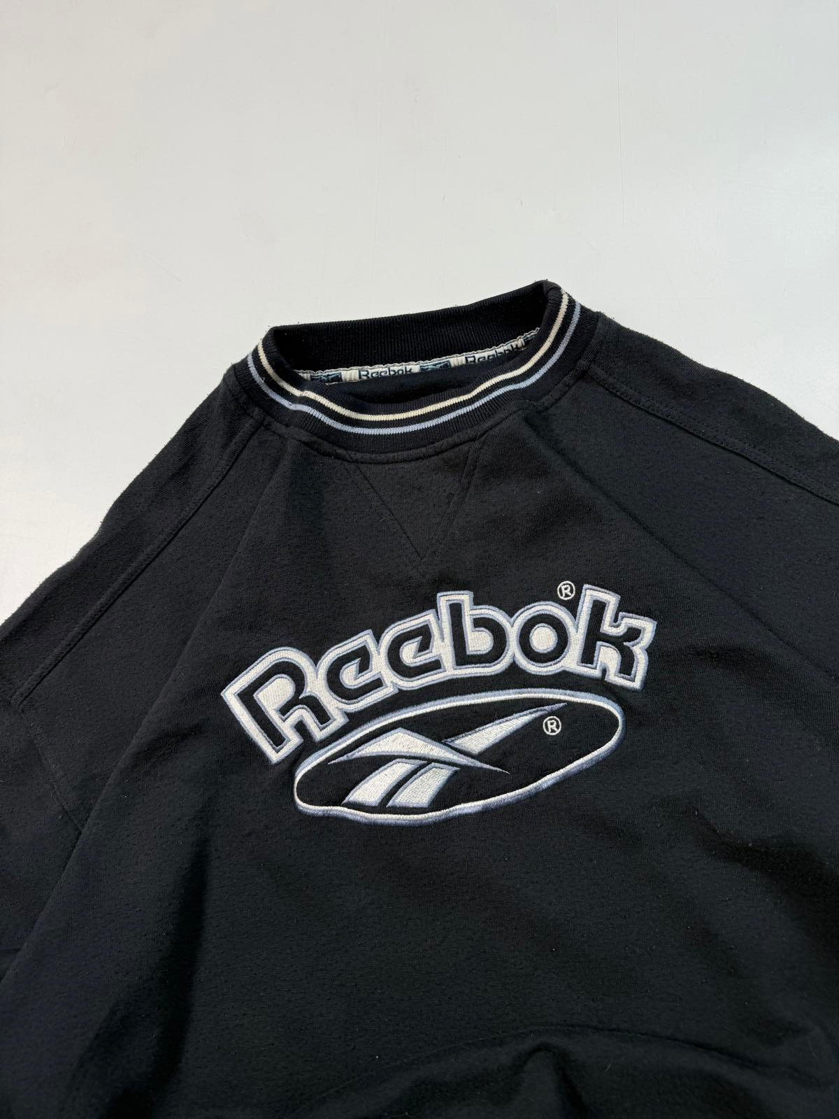 Vintage 90s Reebok spell out sweatshirt (L)