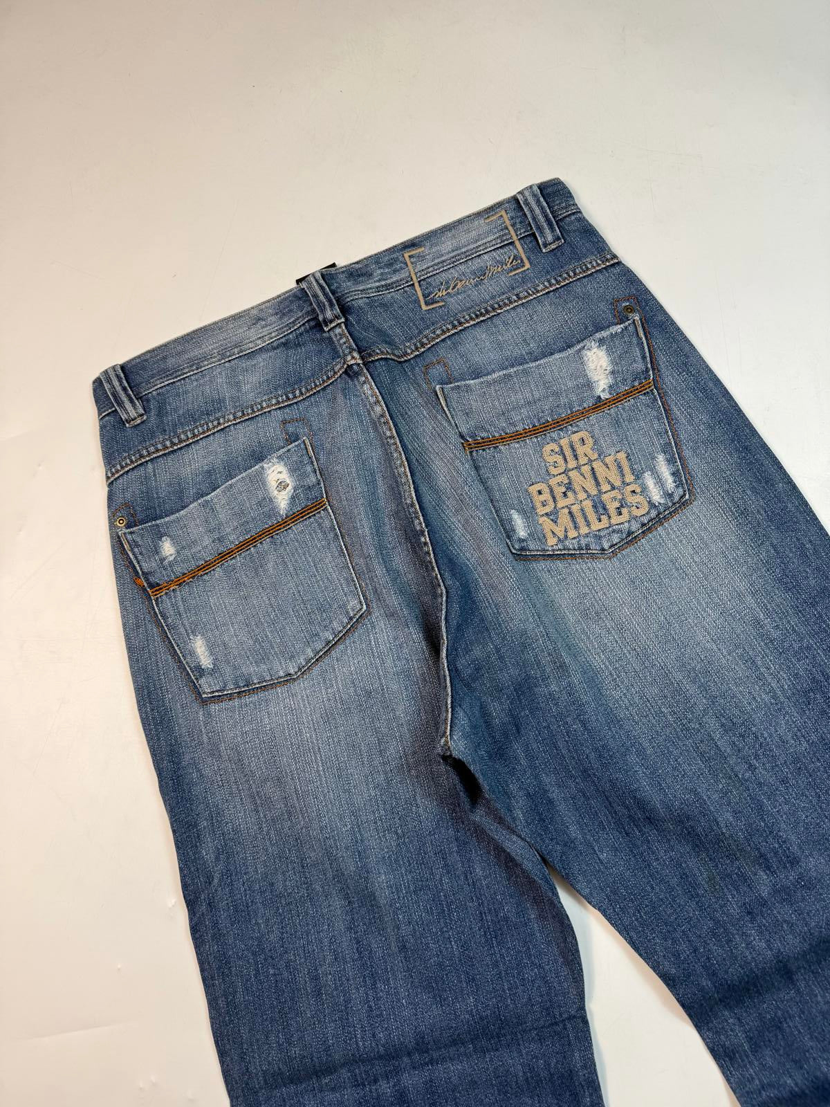 Vintage Sir Benni Miles baggy hip hop Jeans (W34)
