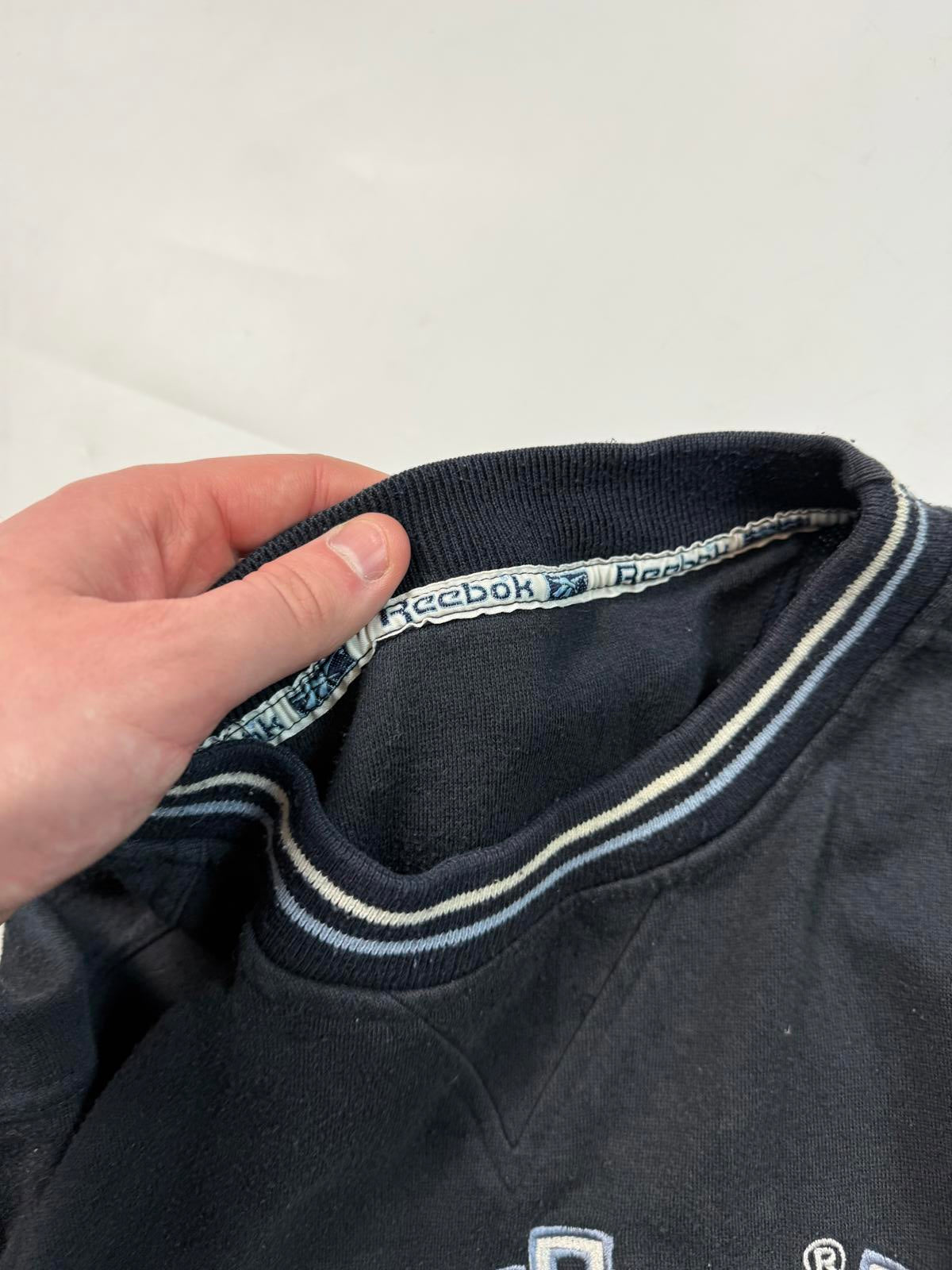 Vintage 90s Reebok spell out sweatshirt (L)