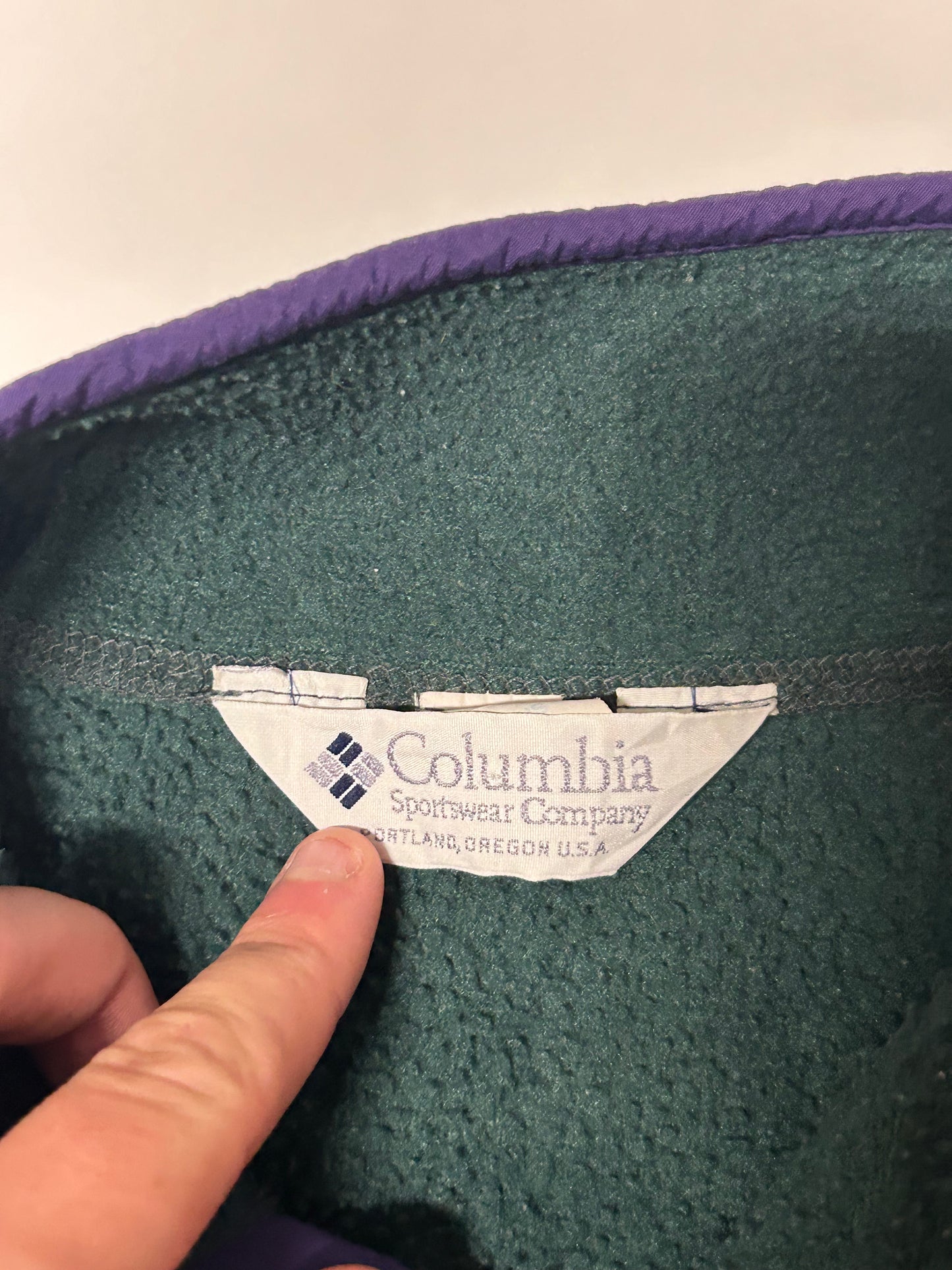 Vintage Columbia pullover fleece (L)