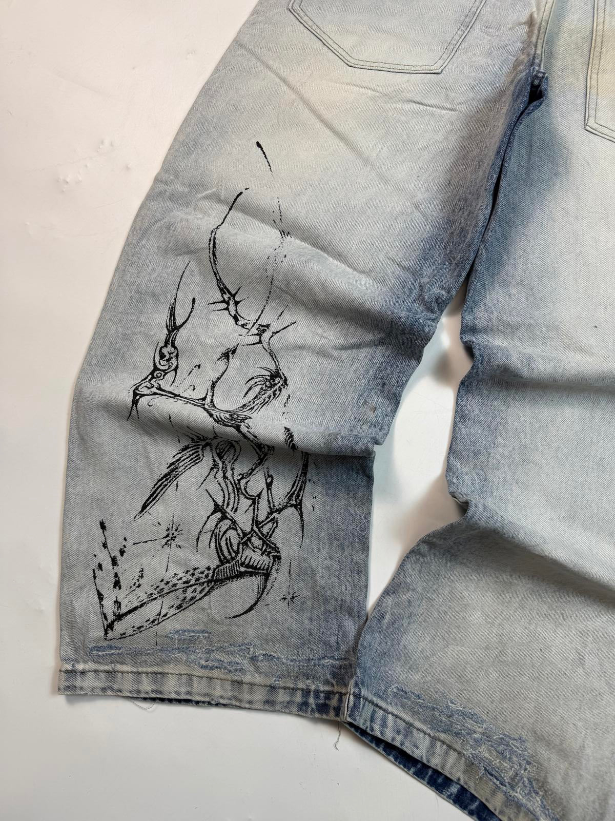 Jaded London Colossus hip hop jeans (W32)