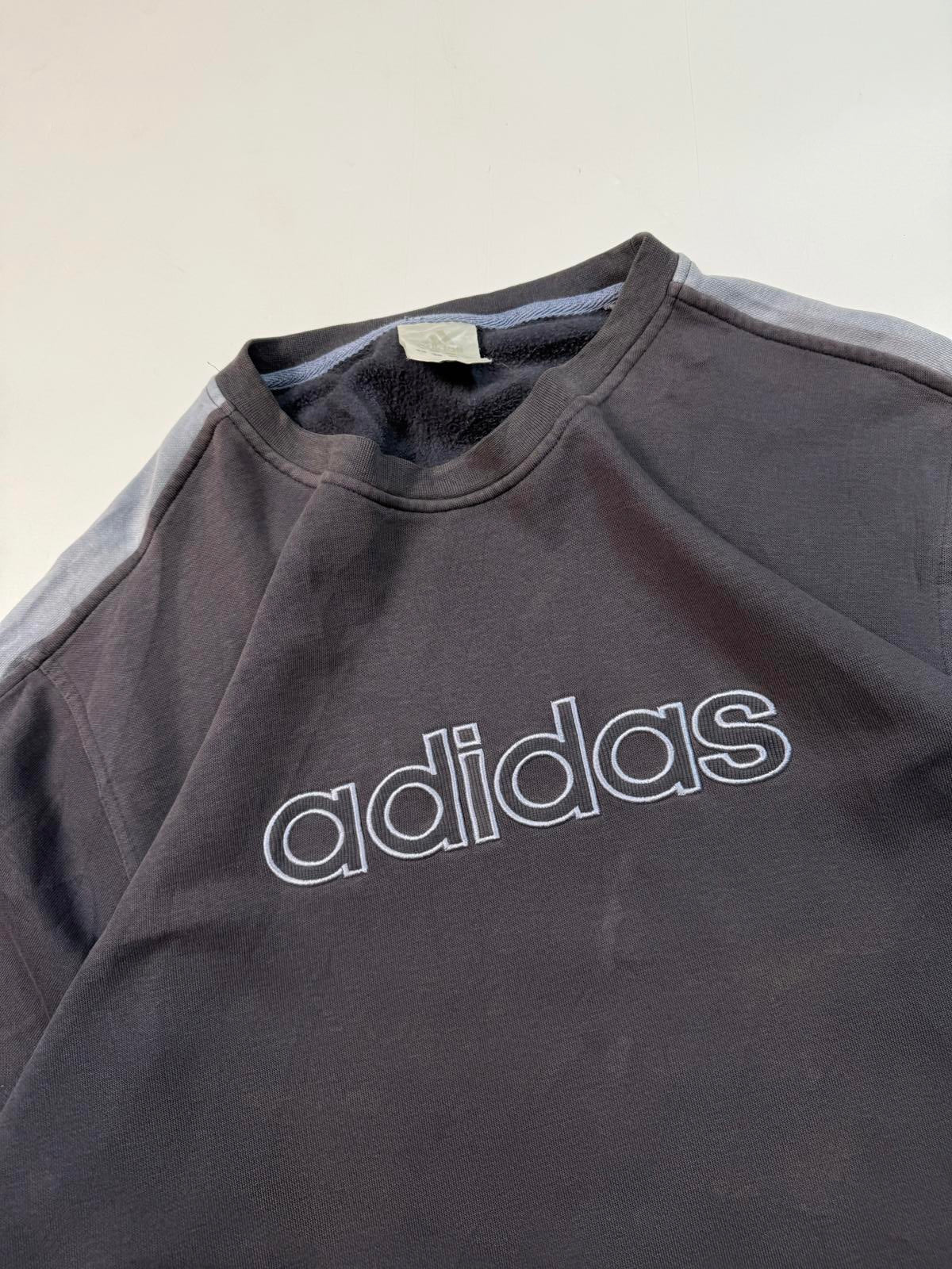 Vintage Adidas spell out sweatshirt (XXL)