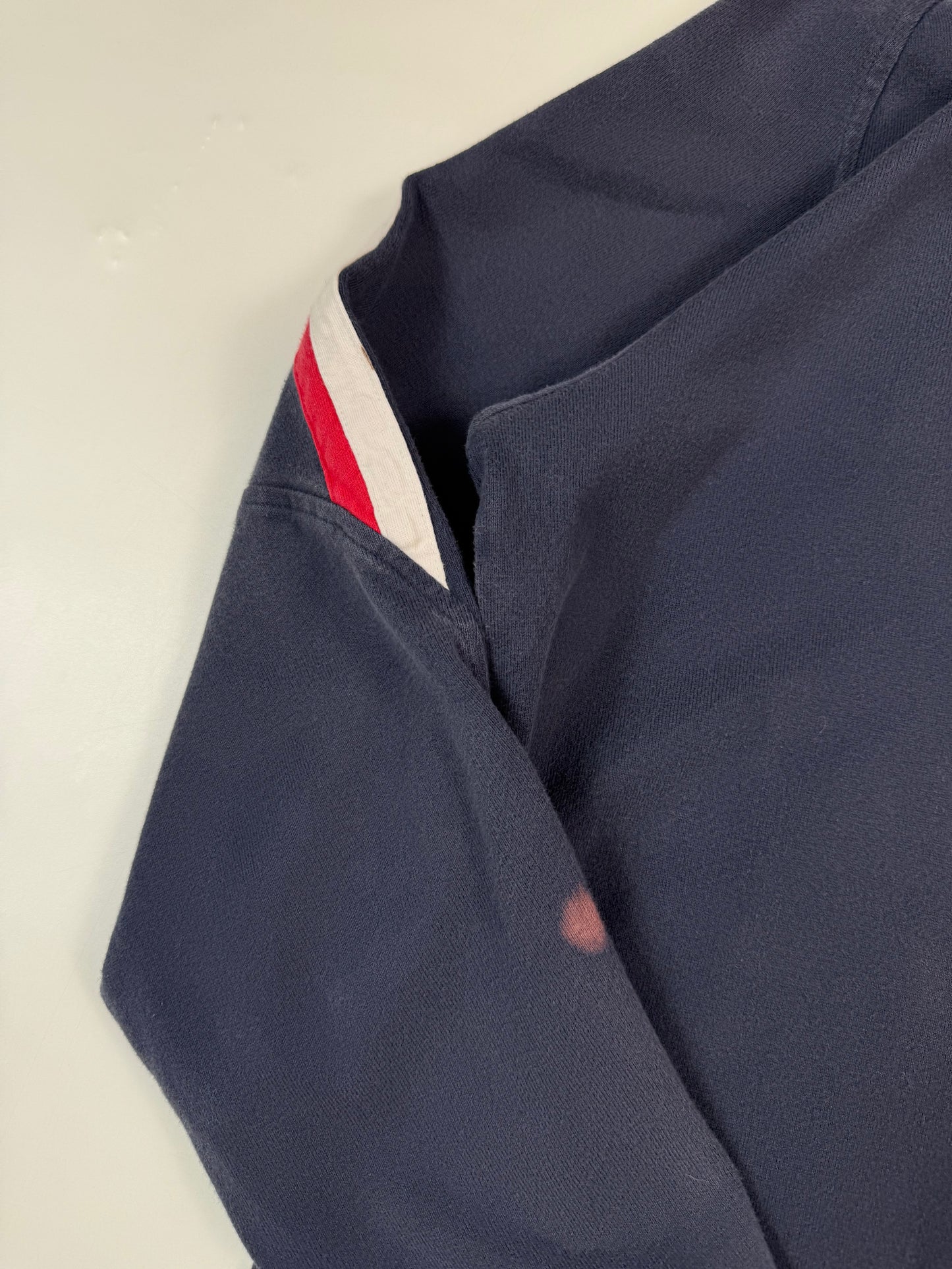 Vintage England 2002-04 Umbro long sleeve polo shirt (XL)