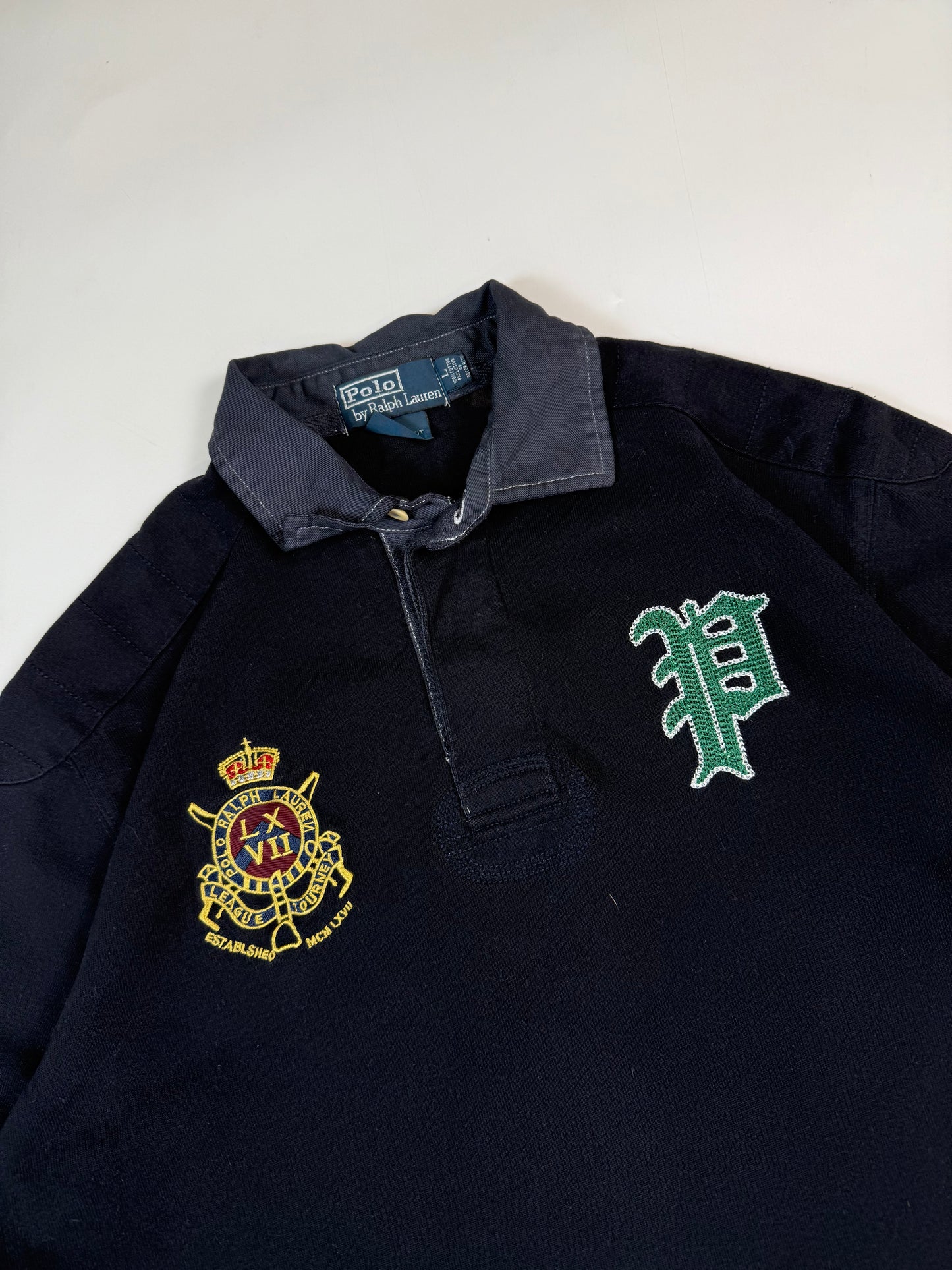 Vintage 90s Polo Ralph Lauren rugby polo (L)
