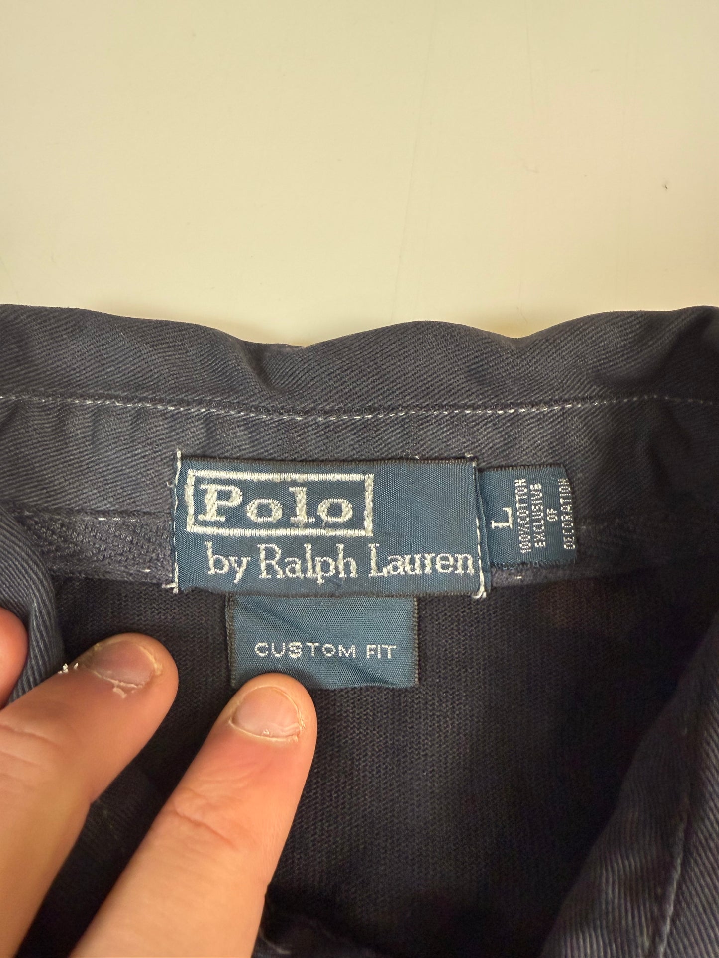 Vintage 90s Polo Ralph Lauren rugby polo (L)