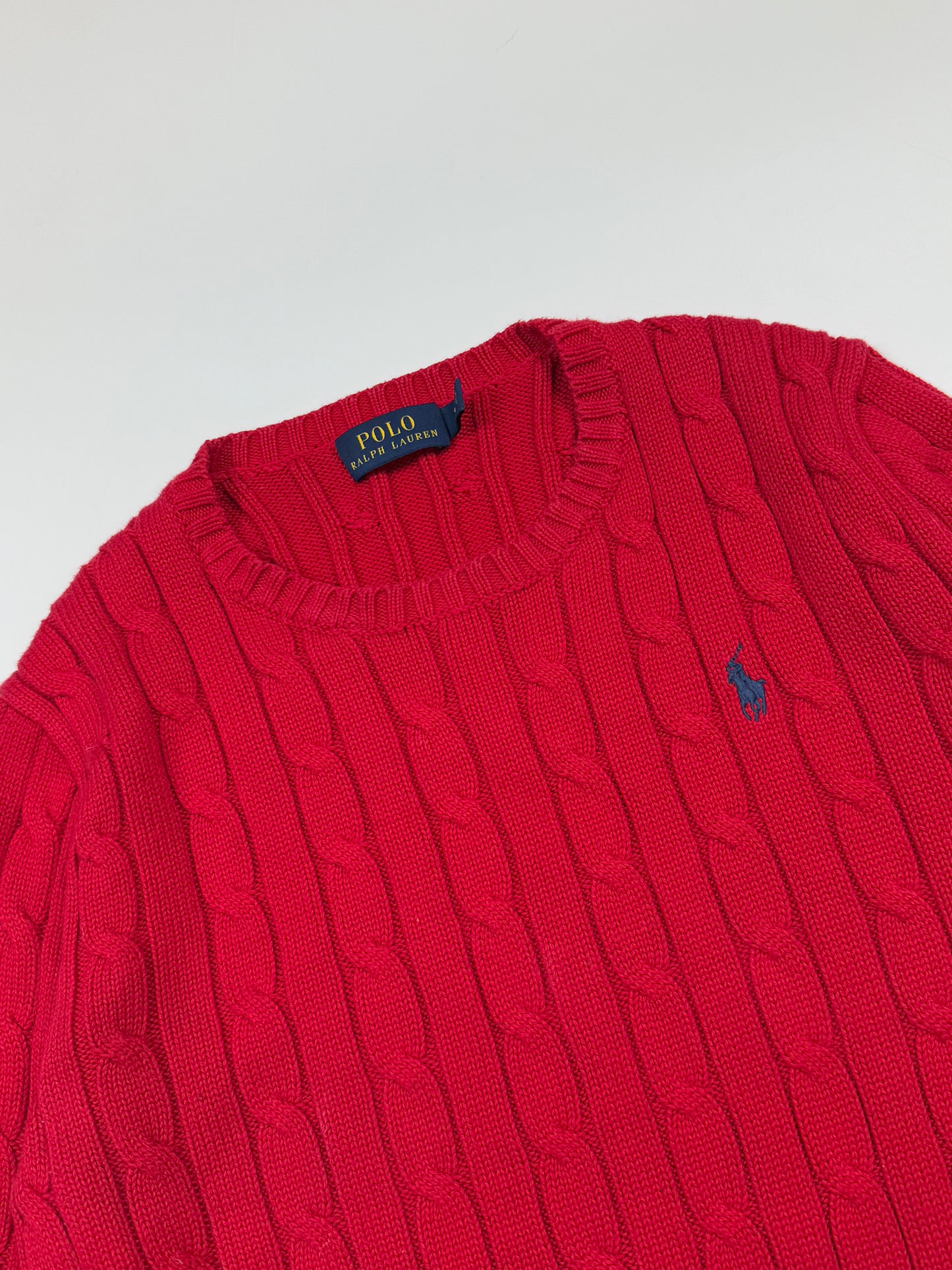 Polo Ralph Lauren cable knit sweater (S)