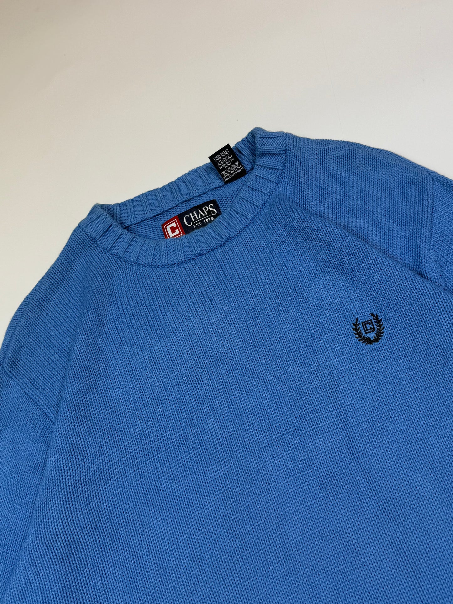 Vintage Chaps knit sweater (XL)
