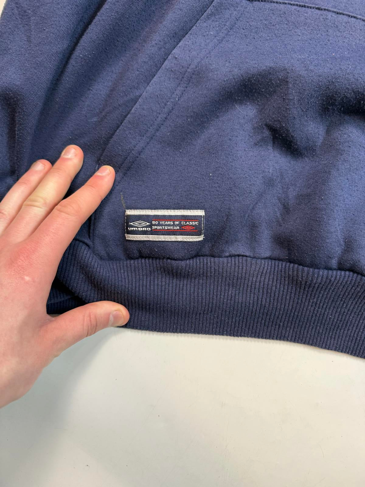 Vintage Umbro centre logo hoodie (XXL)