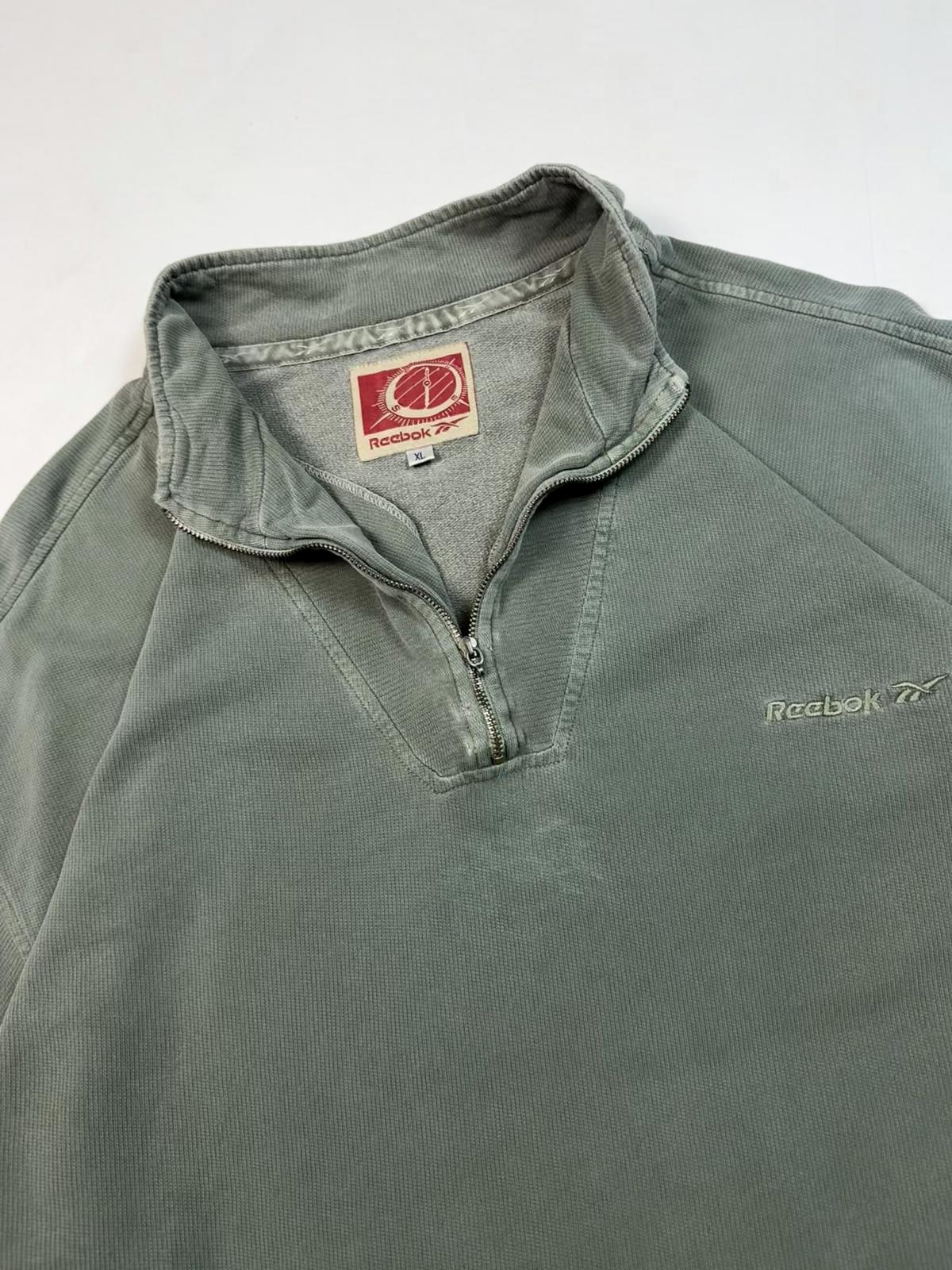 Vintage 90s Reebok quarter zip sweatshirt (XL)