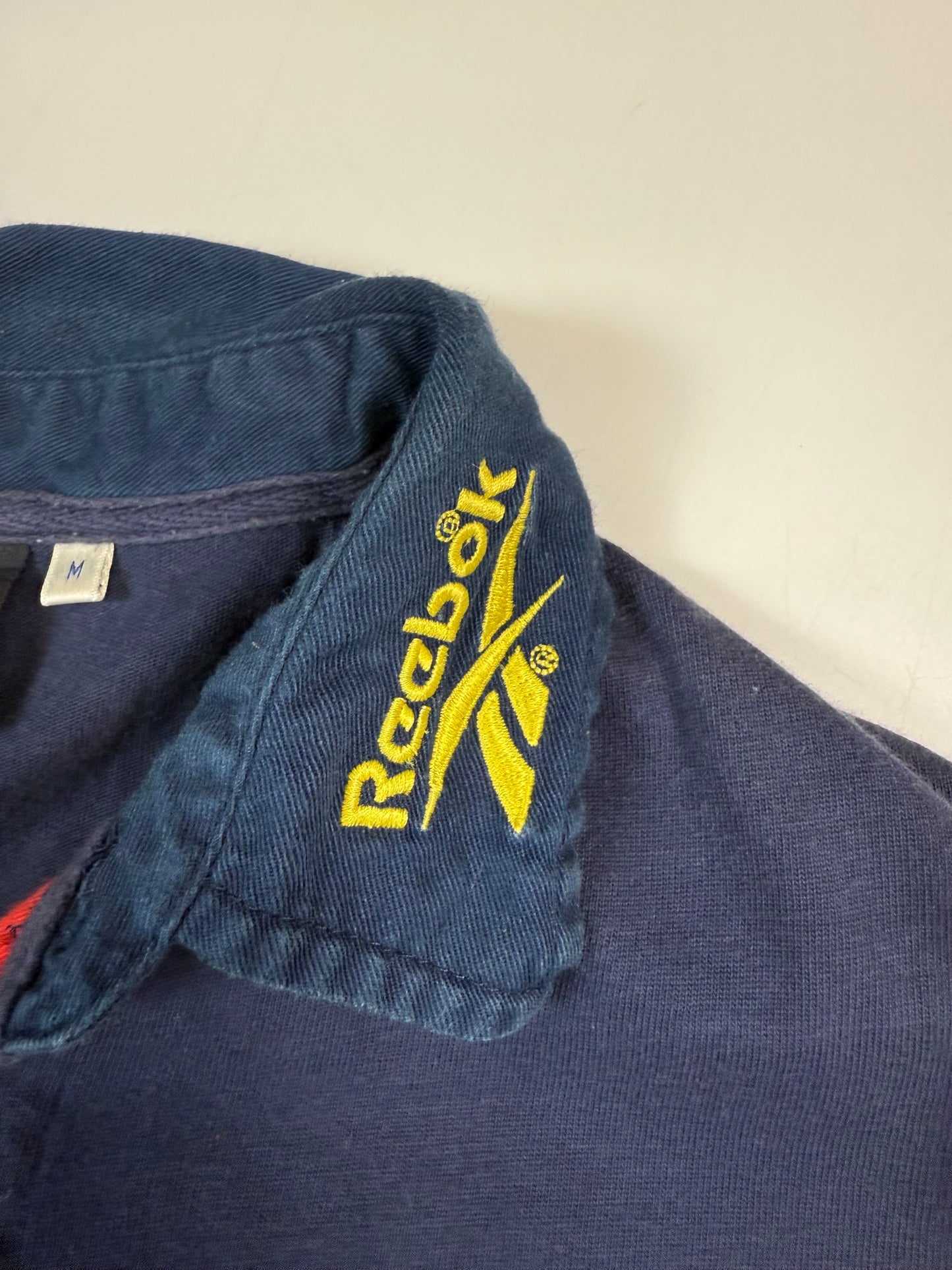 Vintage Liverpool 1997-99 Reebok l/s polo shirt (M)