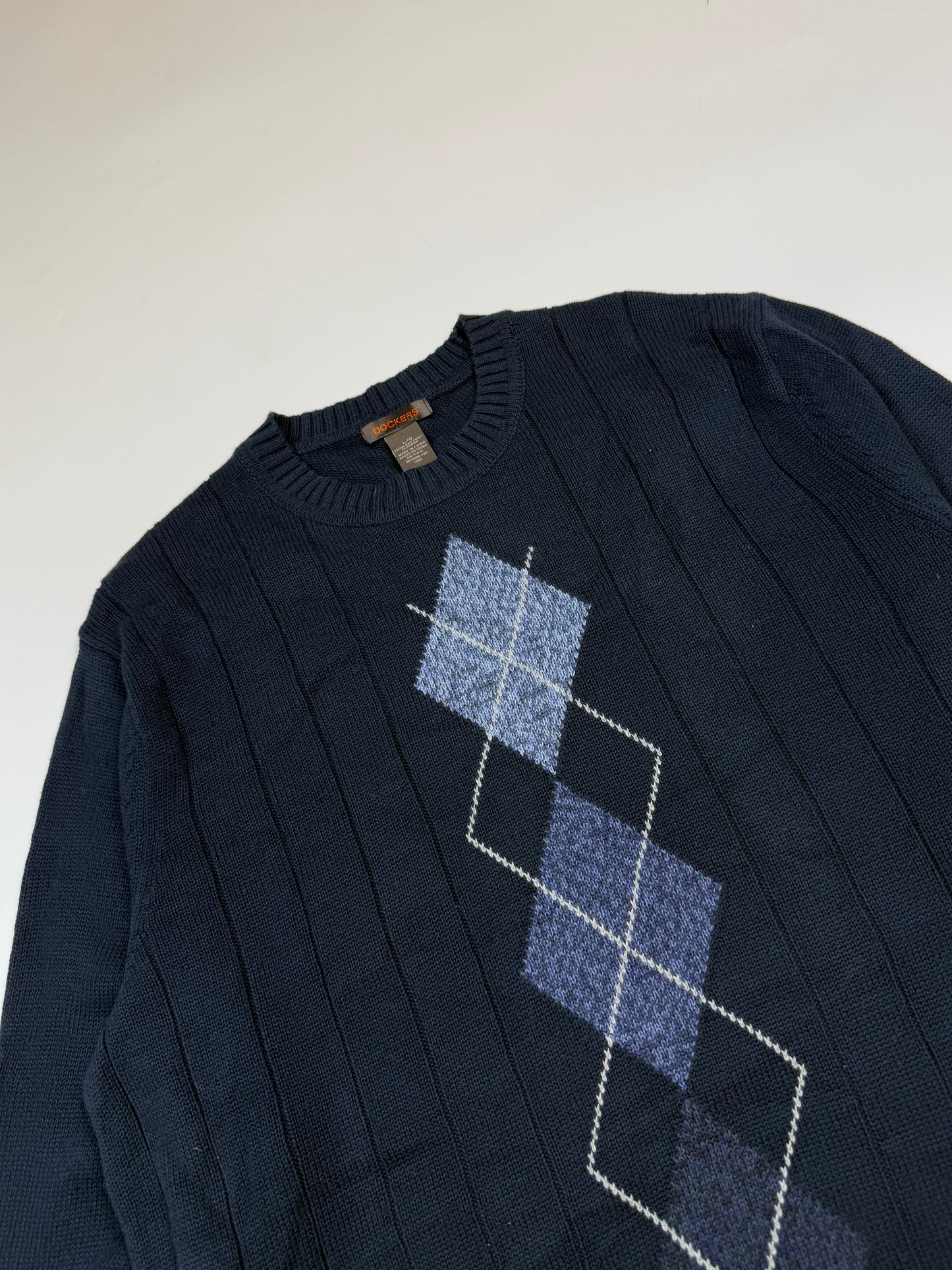 Vintage Dockers abstract knit sweater (L)