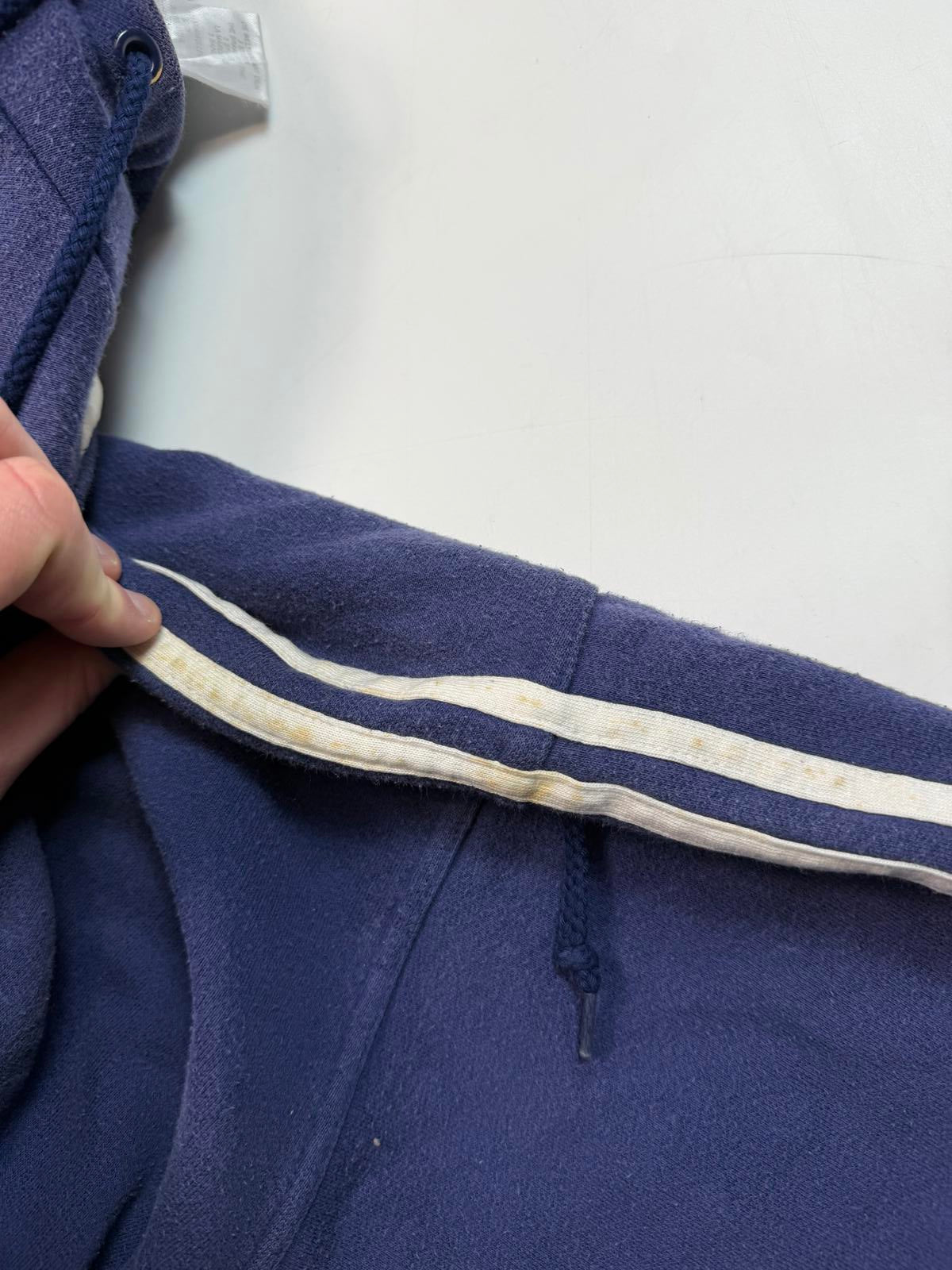 Vintage 90s Adidas side stripe hoodie (M)