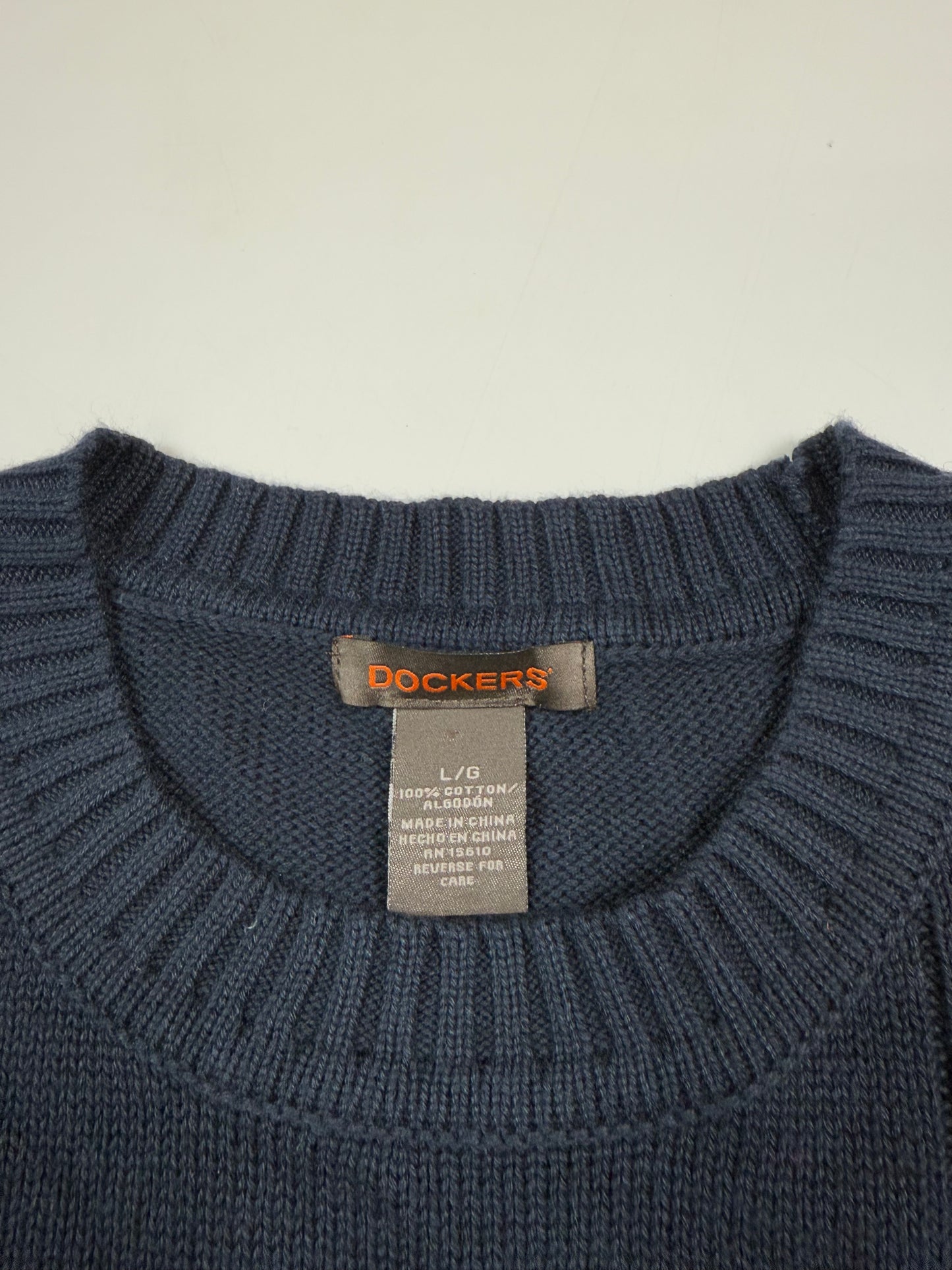 Vintage Dockers abstract knit sweater (L)