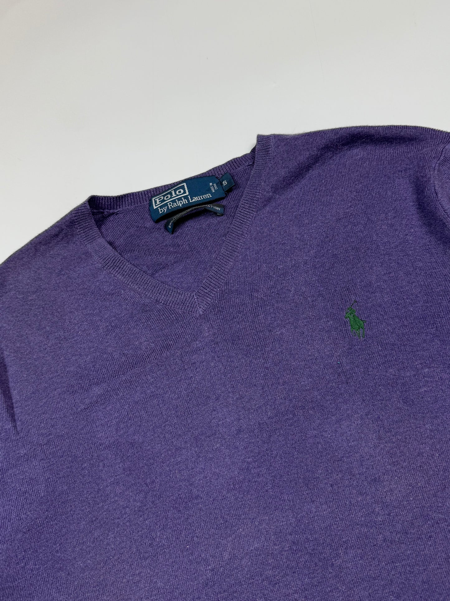 Vintage 90s Polo Ralph Lauren knit sweater (S)
