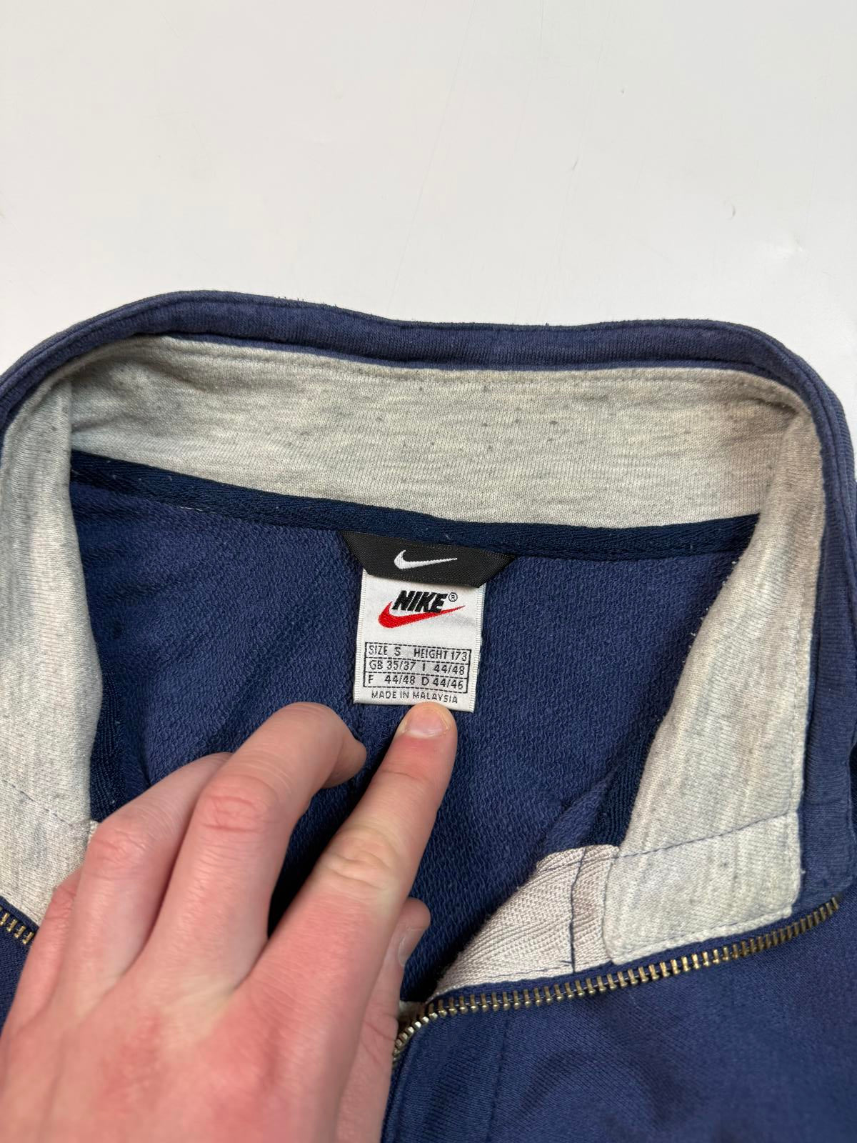 Vintage 90s Nike quarter zip sweatshirt (S)