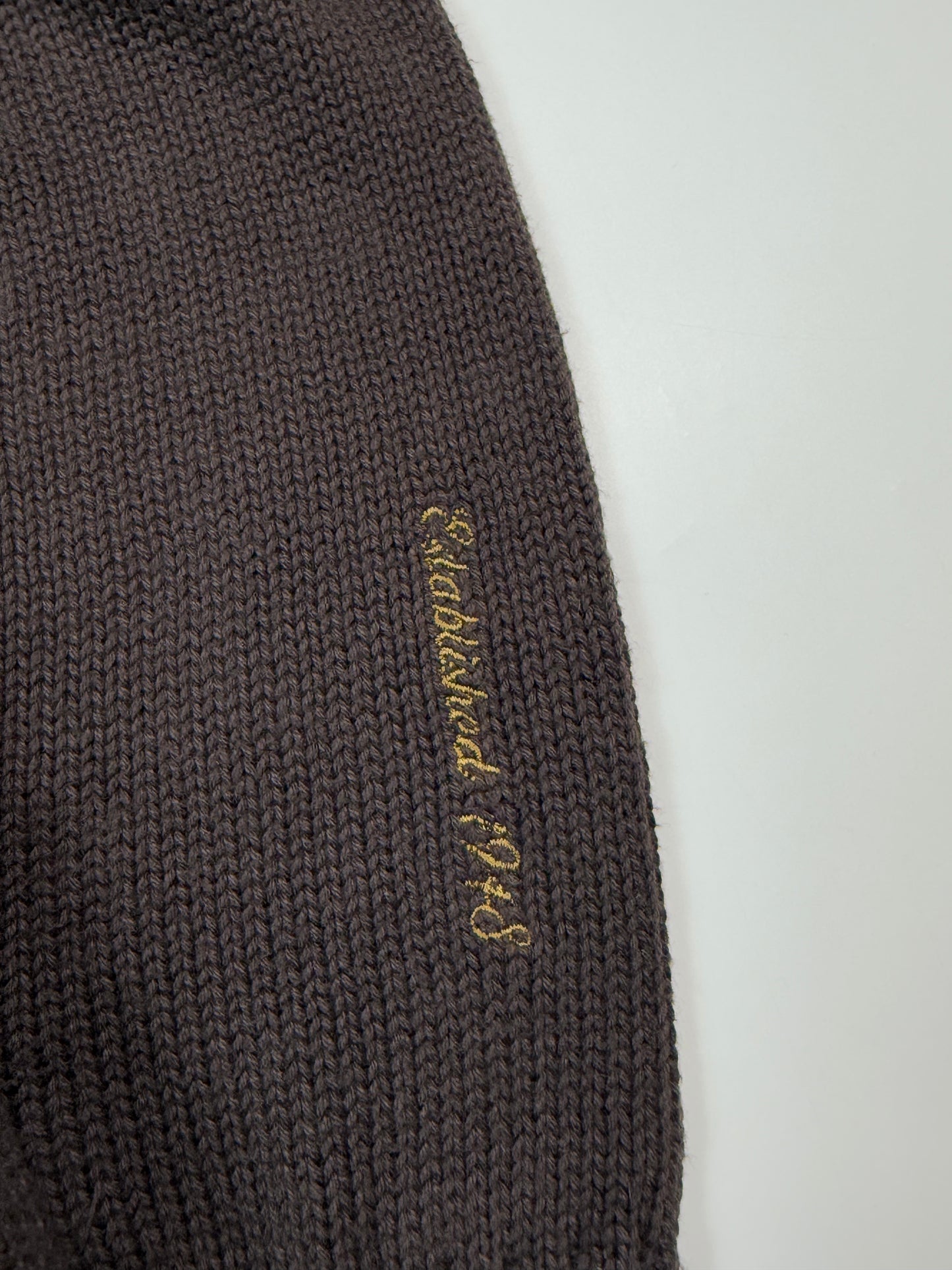 Puma full zip knit sweater (L)