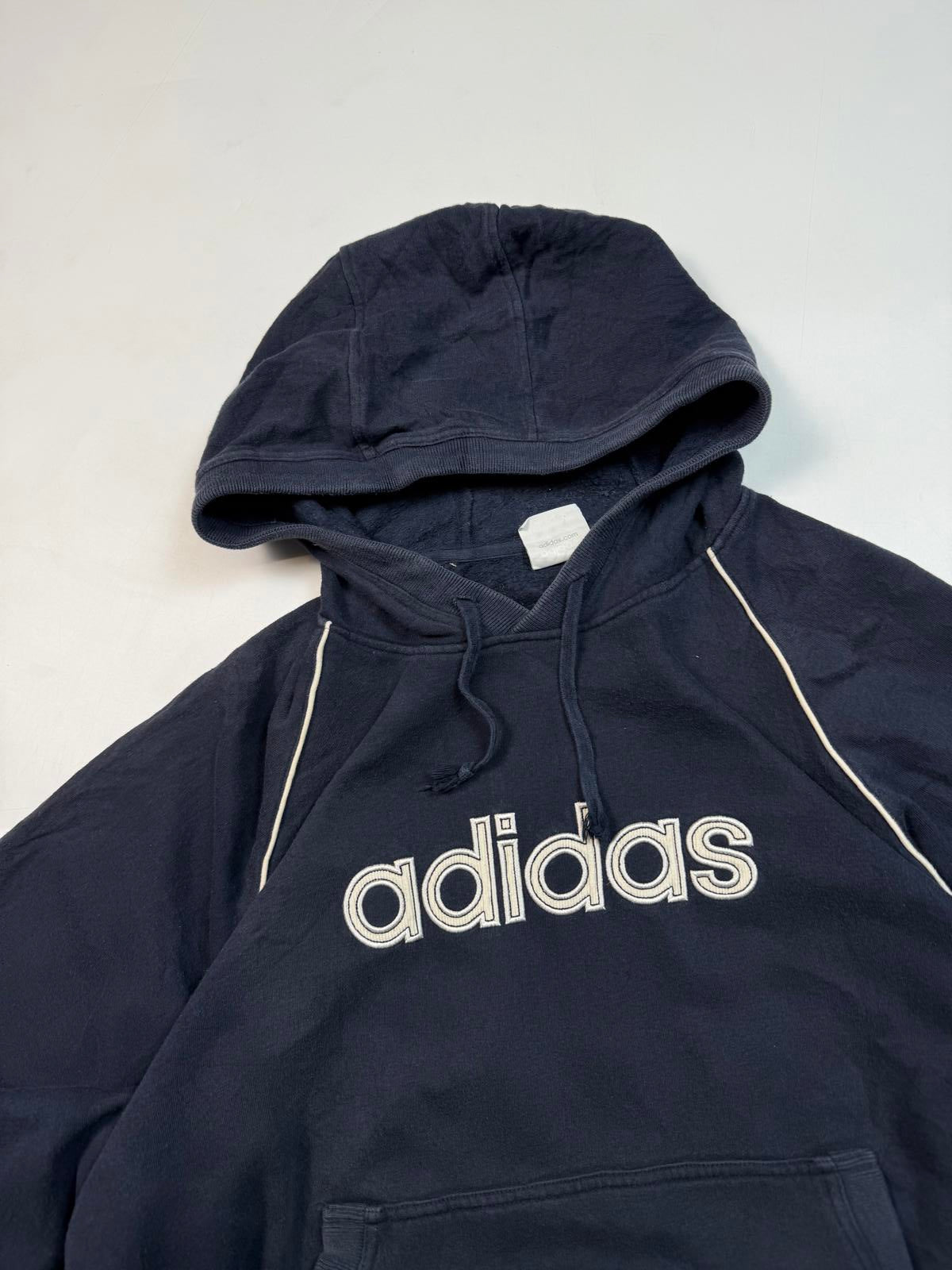 Vintage Adidas spell out hoodie (L)