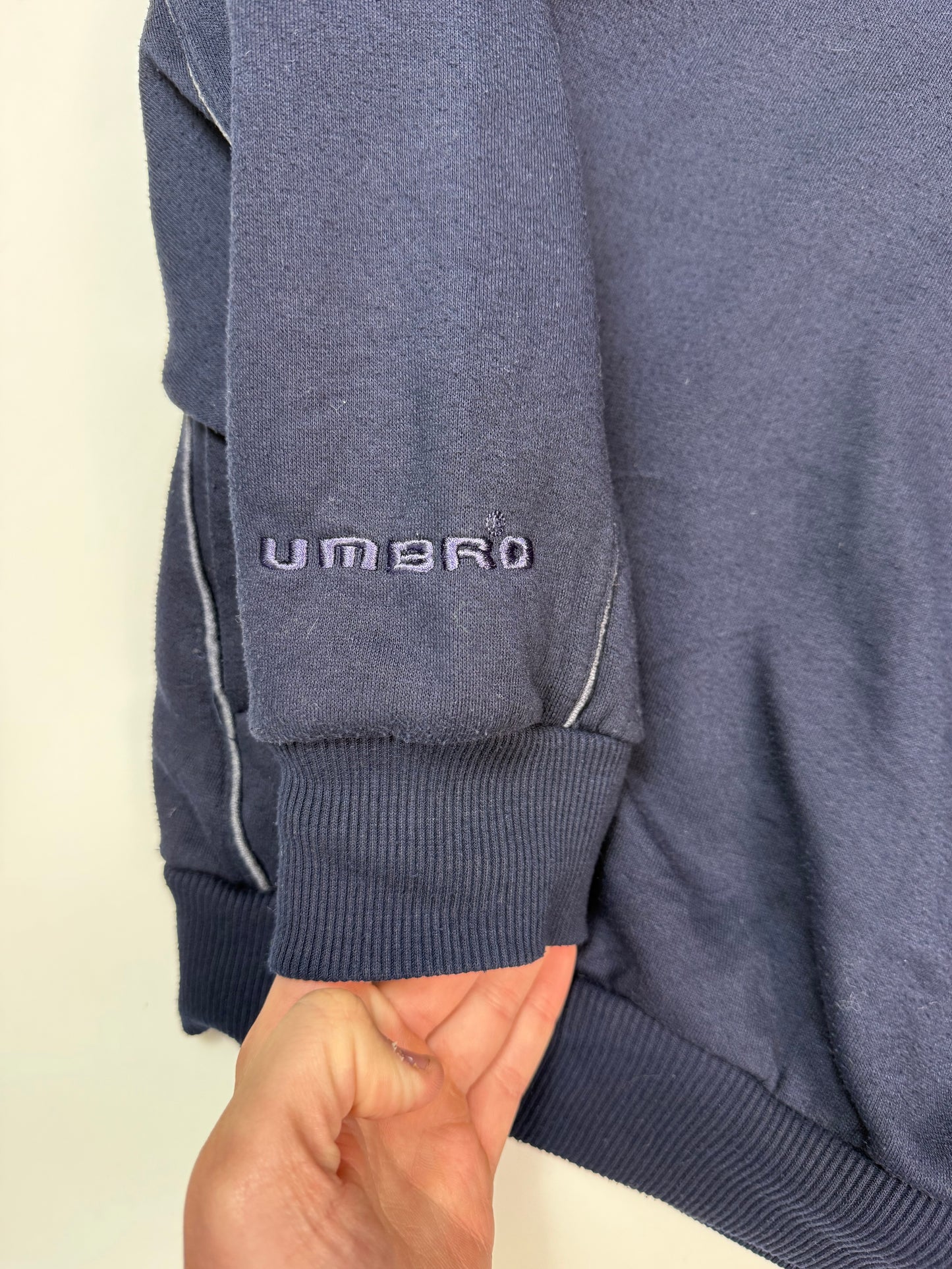 Vintage Umbro quarter zip sweatshirt (XL)