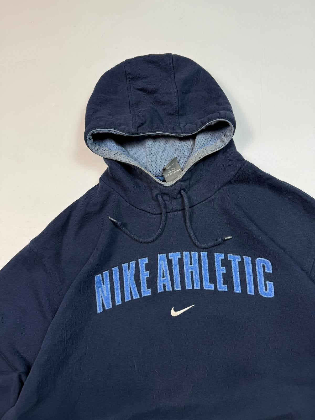 Vintage Nike athletic spell out hoodie (M)