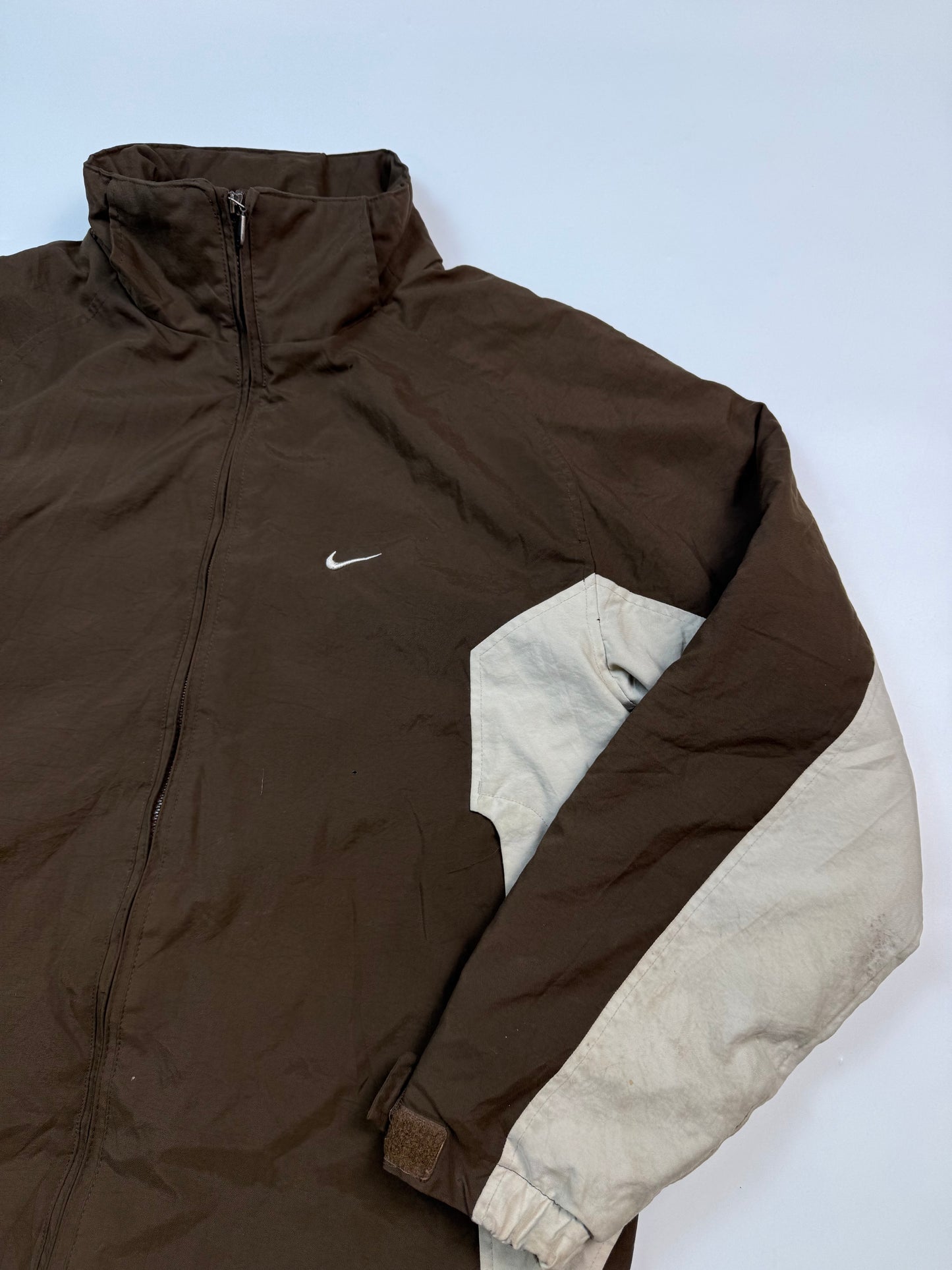 Vintage Nike mini swoosh padded jacket (M)