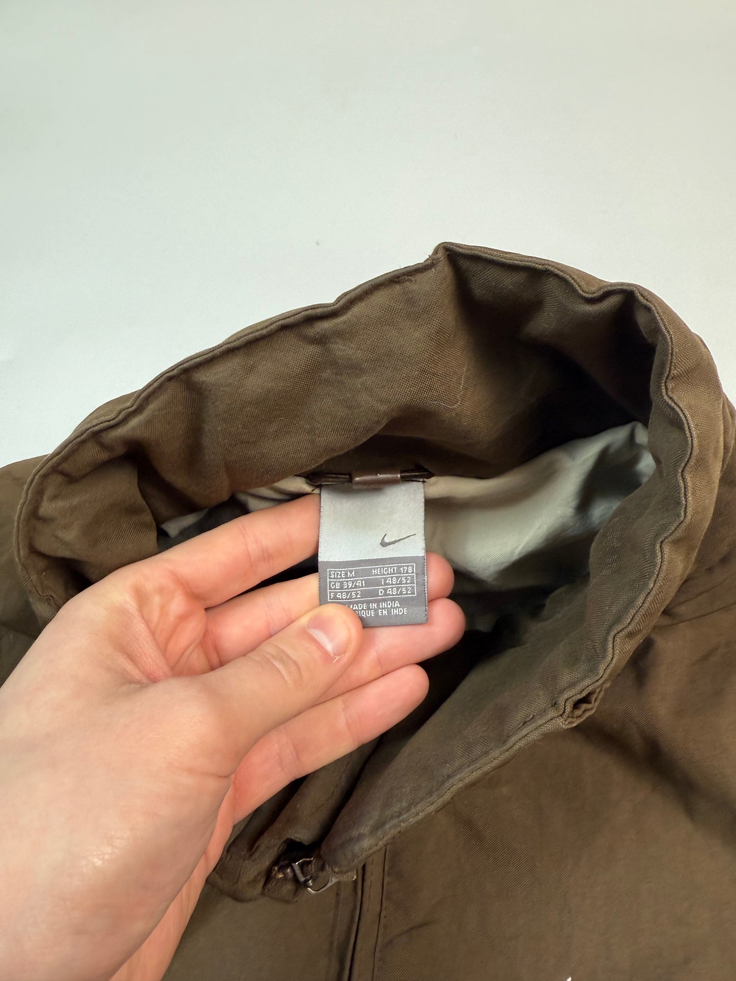 Vintage Nike mini swoosh padded jacket (M)