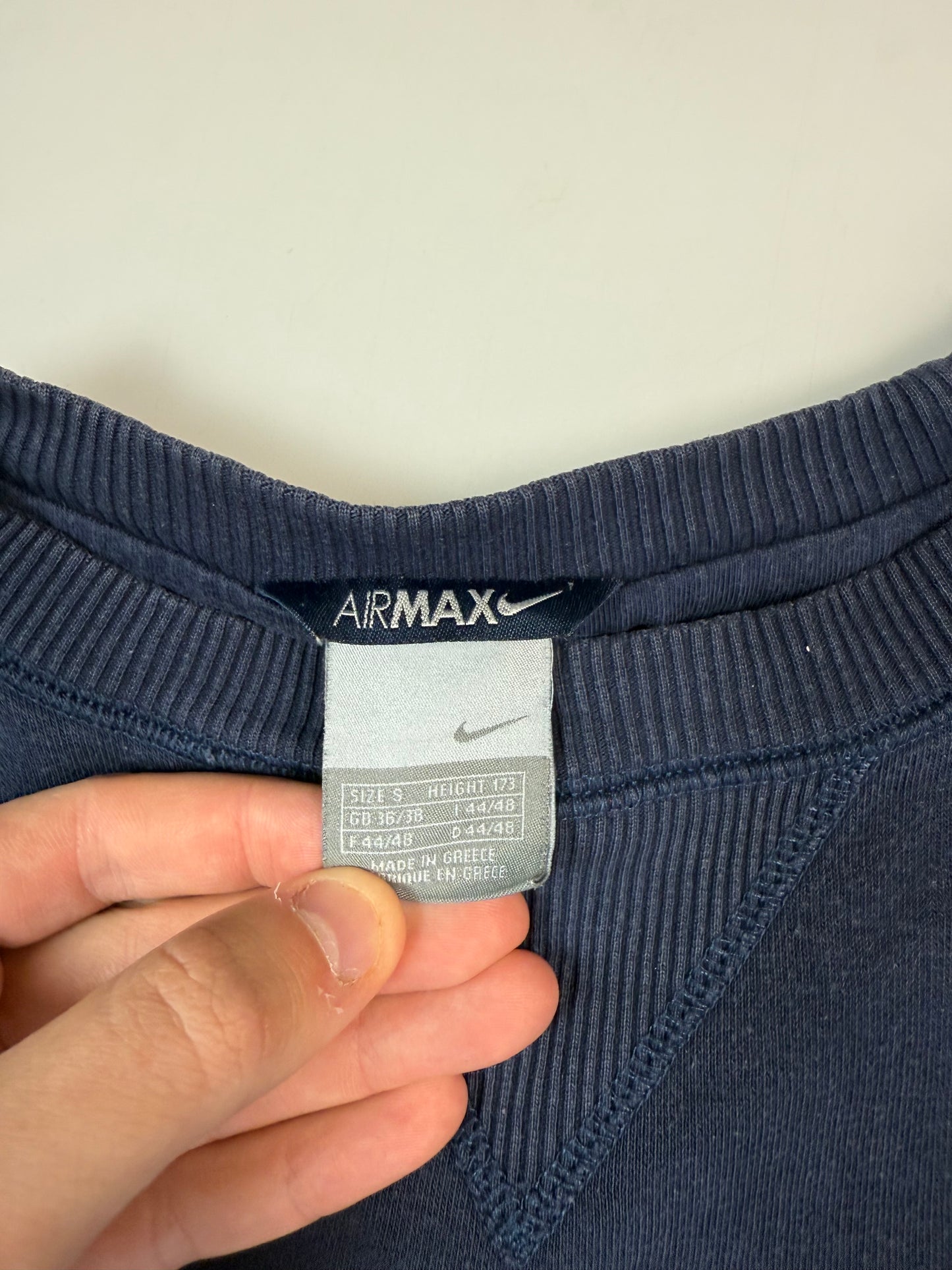 Vintage Nike air max mini swoosh sweatshirt (S)