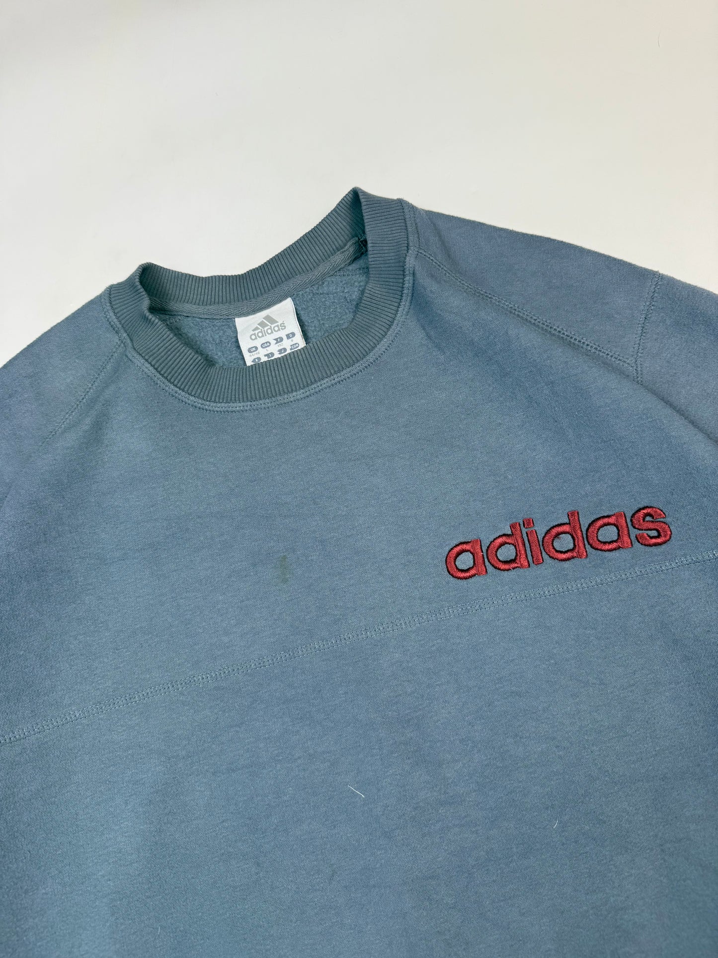 Vintage Adidas spell out sweatshirt (L)