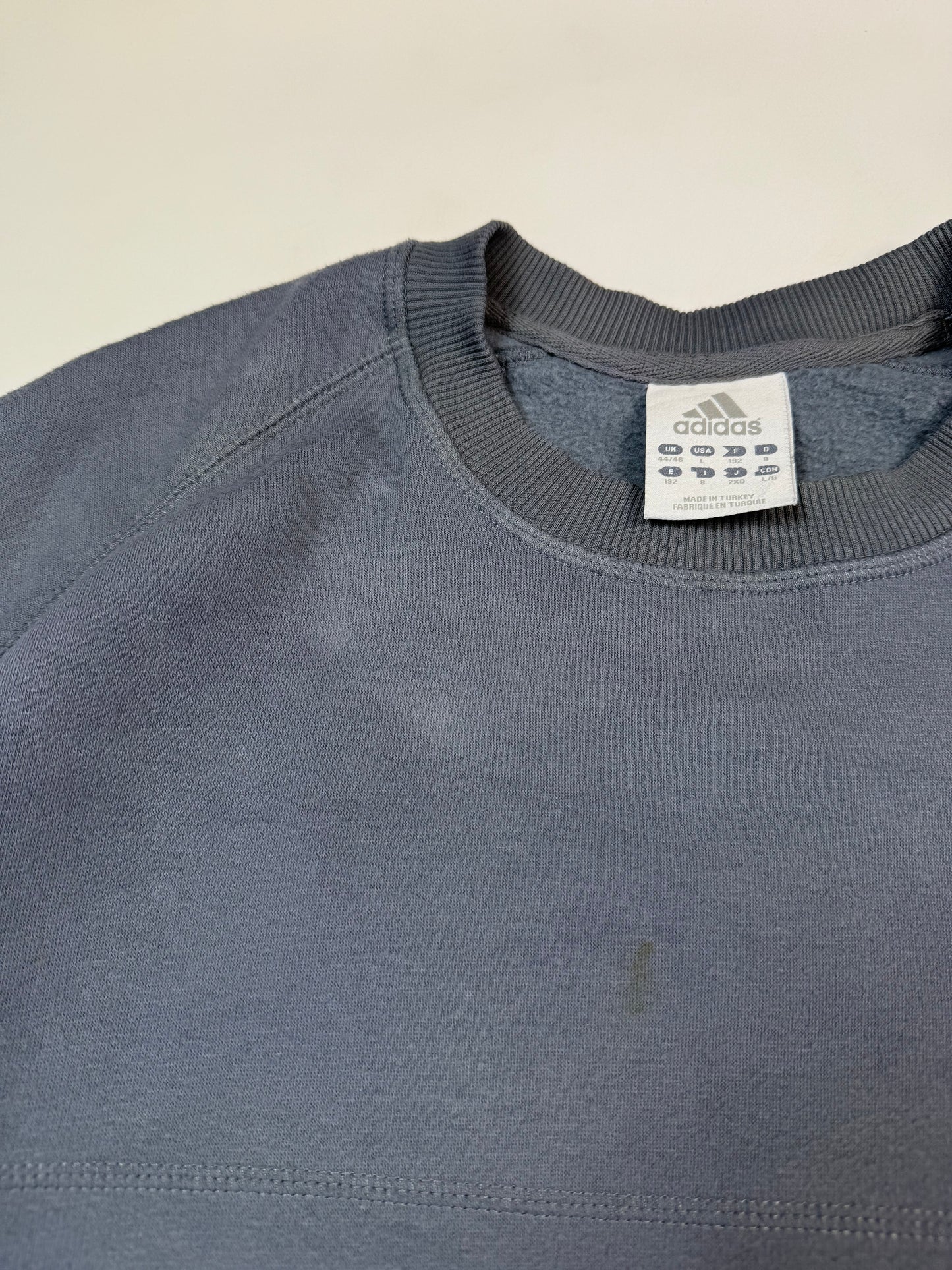 Vintage Adidas spell out sweatshirt (L)