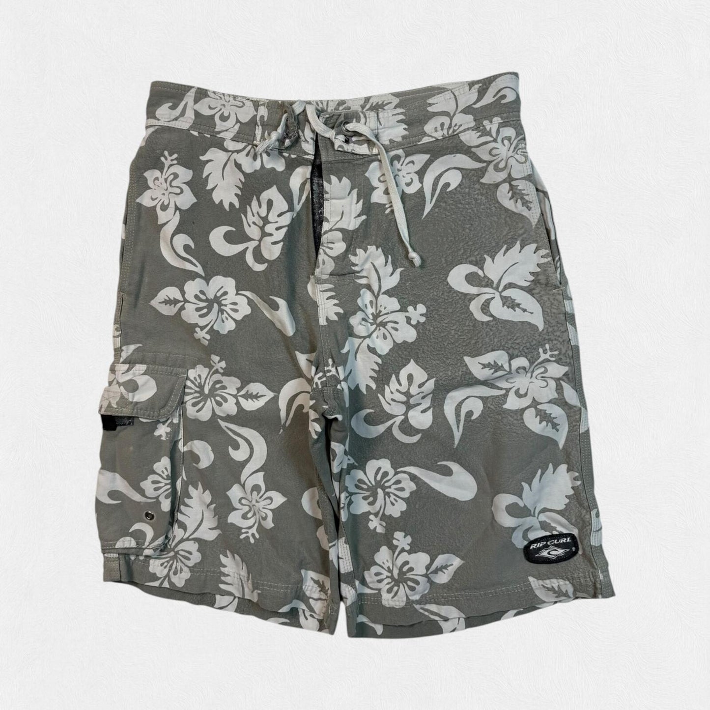 Vintage Y2K Ripcurl baggy floral shorts (W32)