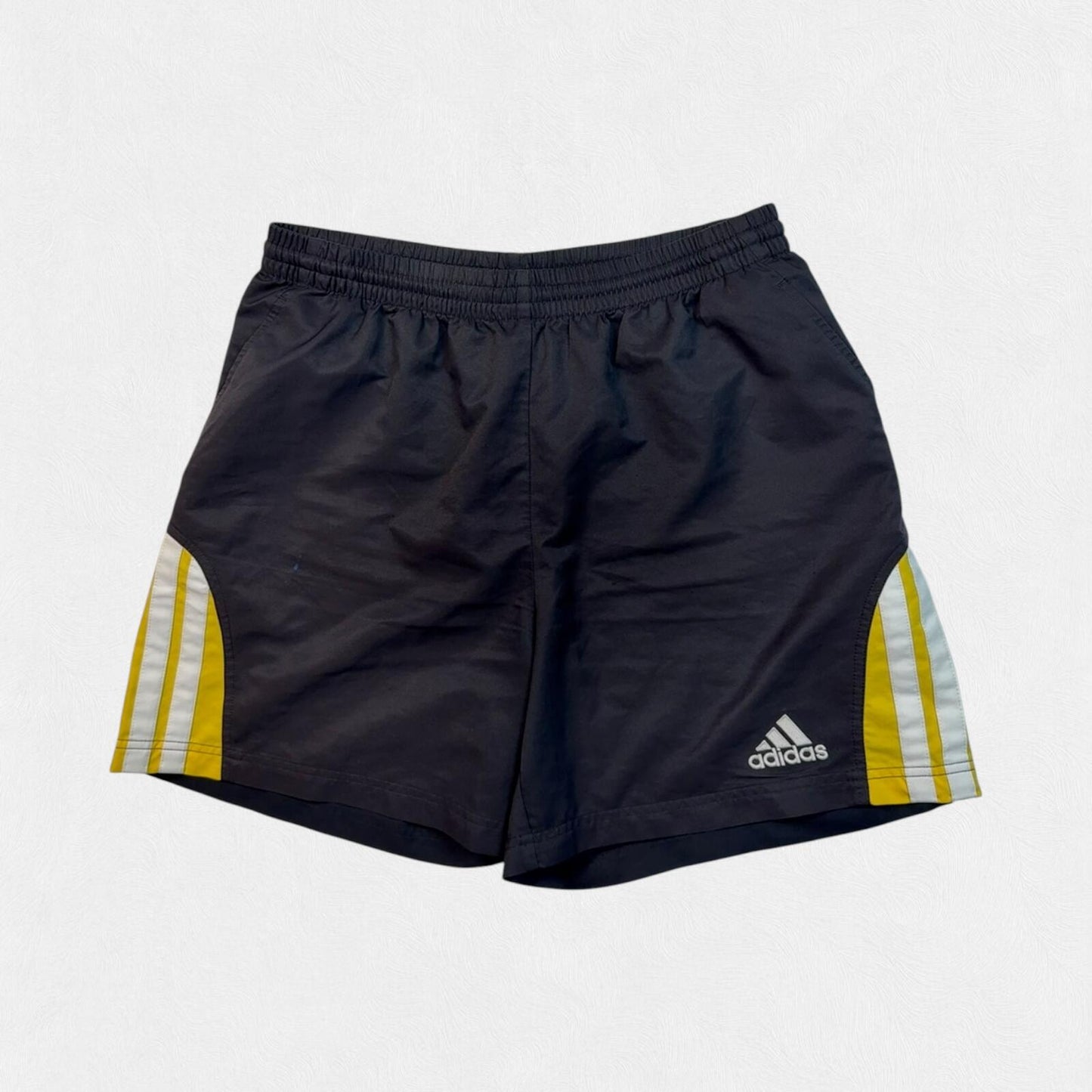 Vintage 90s adidas side stripe sport shorts (L)