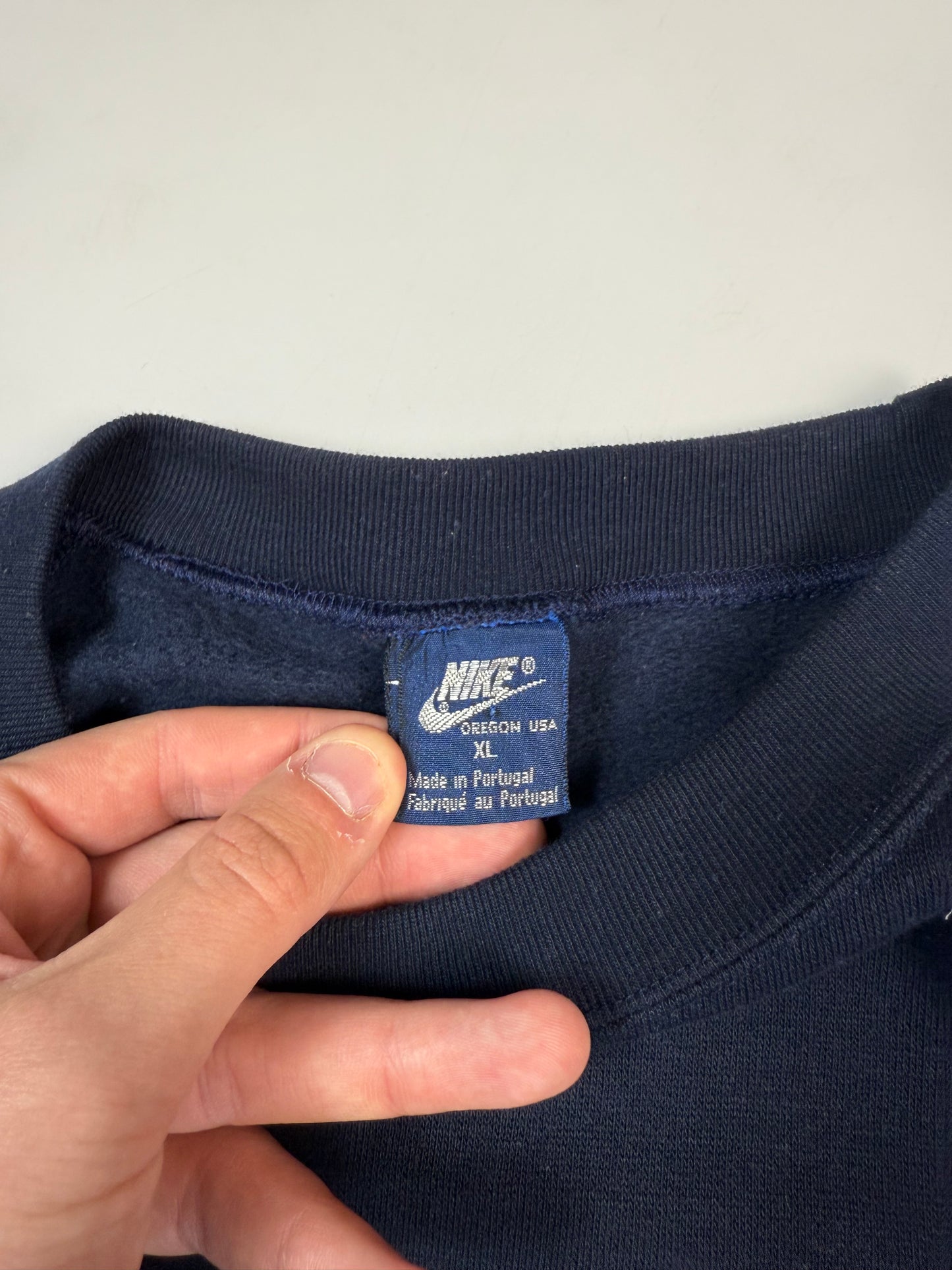 Vintage 80s Nike spell out sweatshirt (XL)