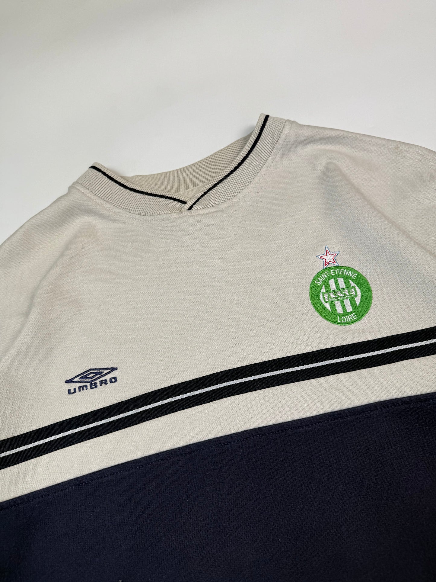 Vintage AS St Etienne Umbro football sweatshirt (L)