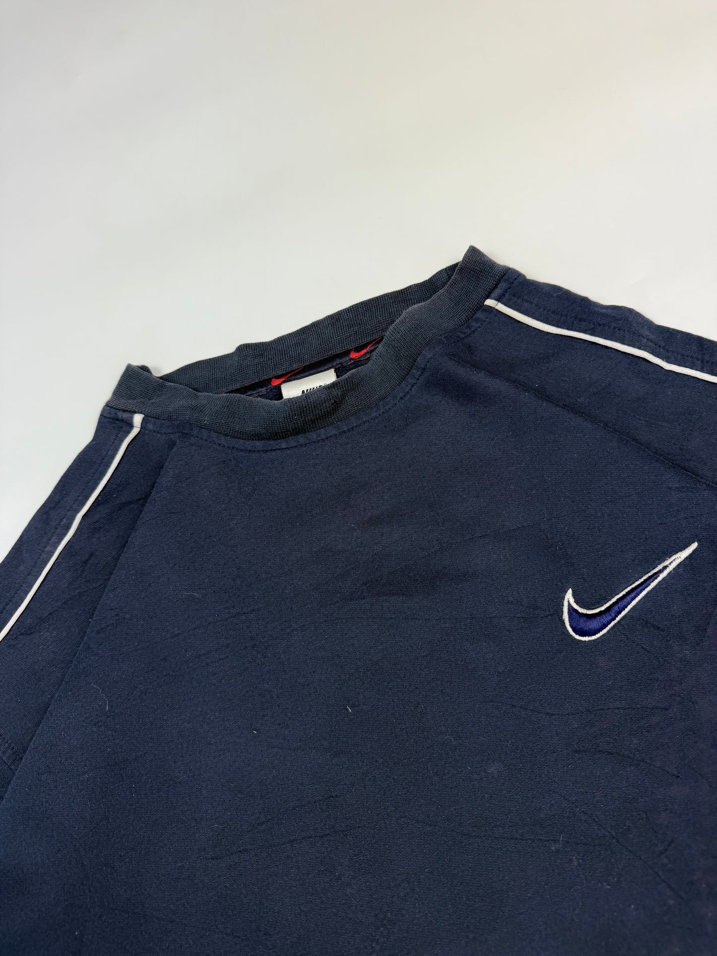 Vintage 90s Nike mini swoosh sweatshirt (XXL)