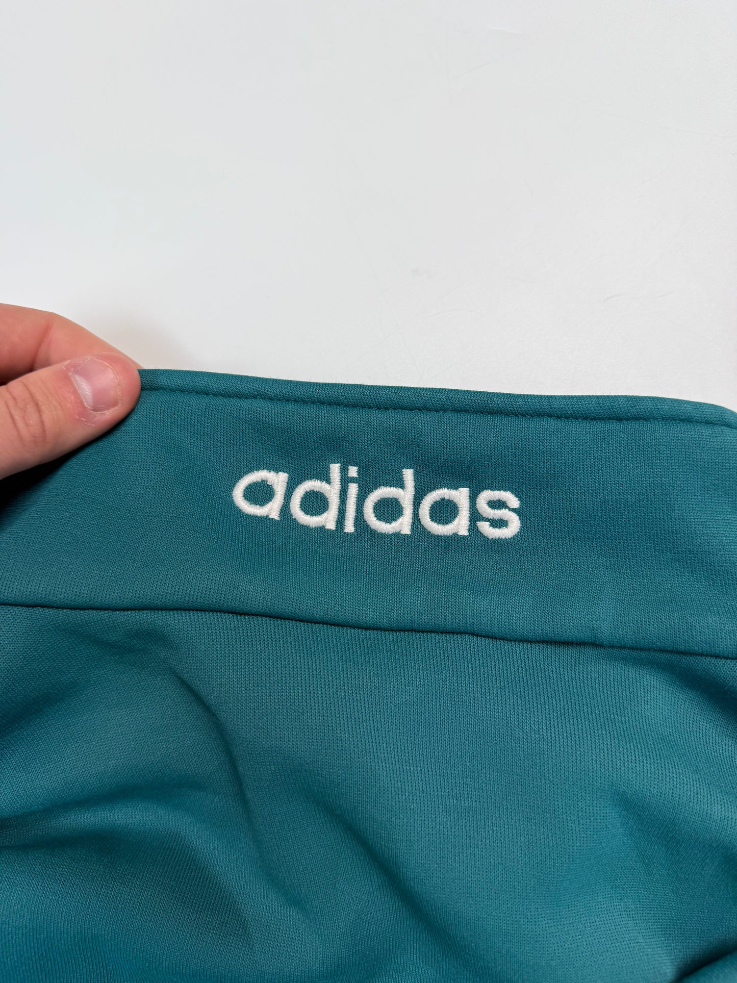 Vintage 90s Adidas colour block track jacket (XL)