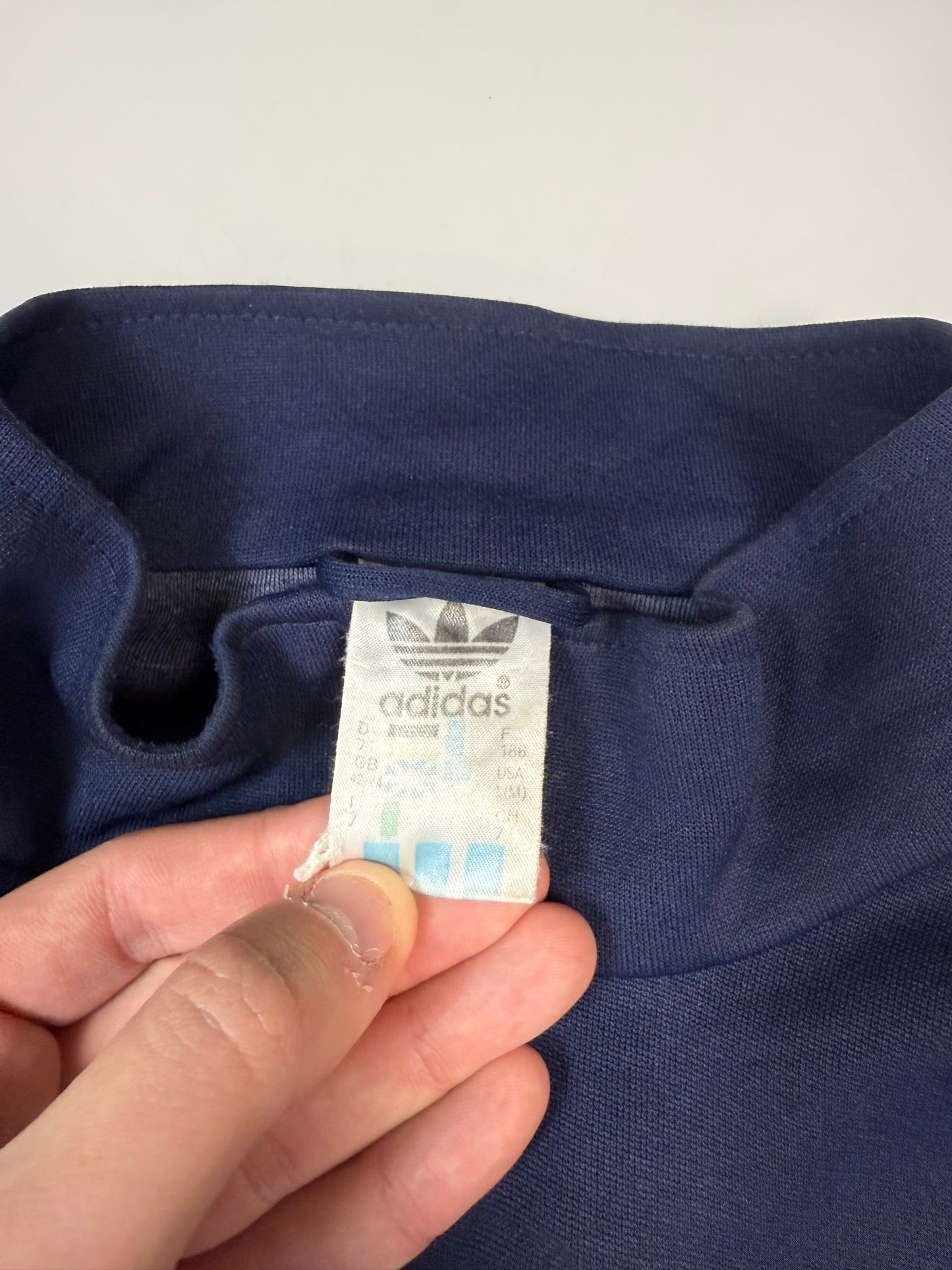 Vintage 90s Adidas originals German track top (L)