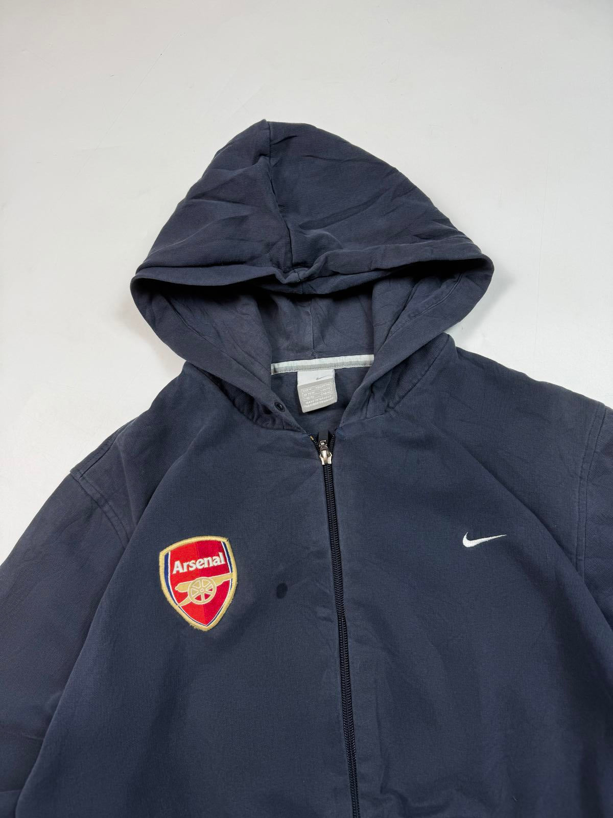 Vintage 2000s Arsenal Nike zip up hoodie (M)