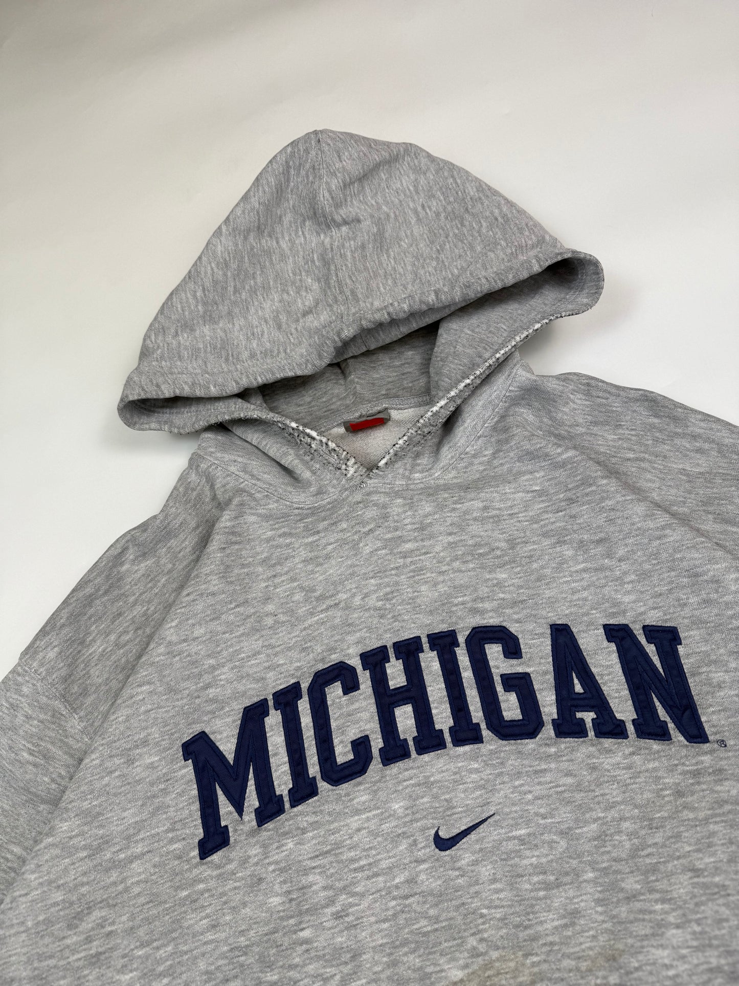 Vintage Nike Michigan centre swoosh hoodie (L)
