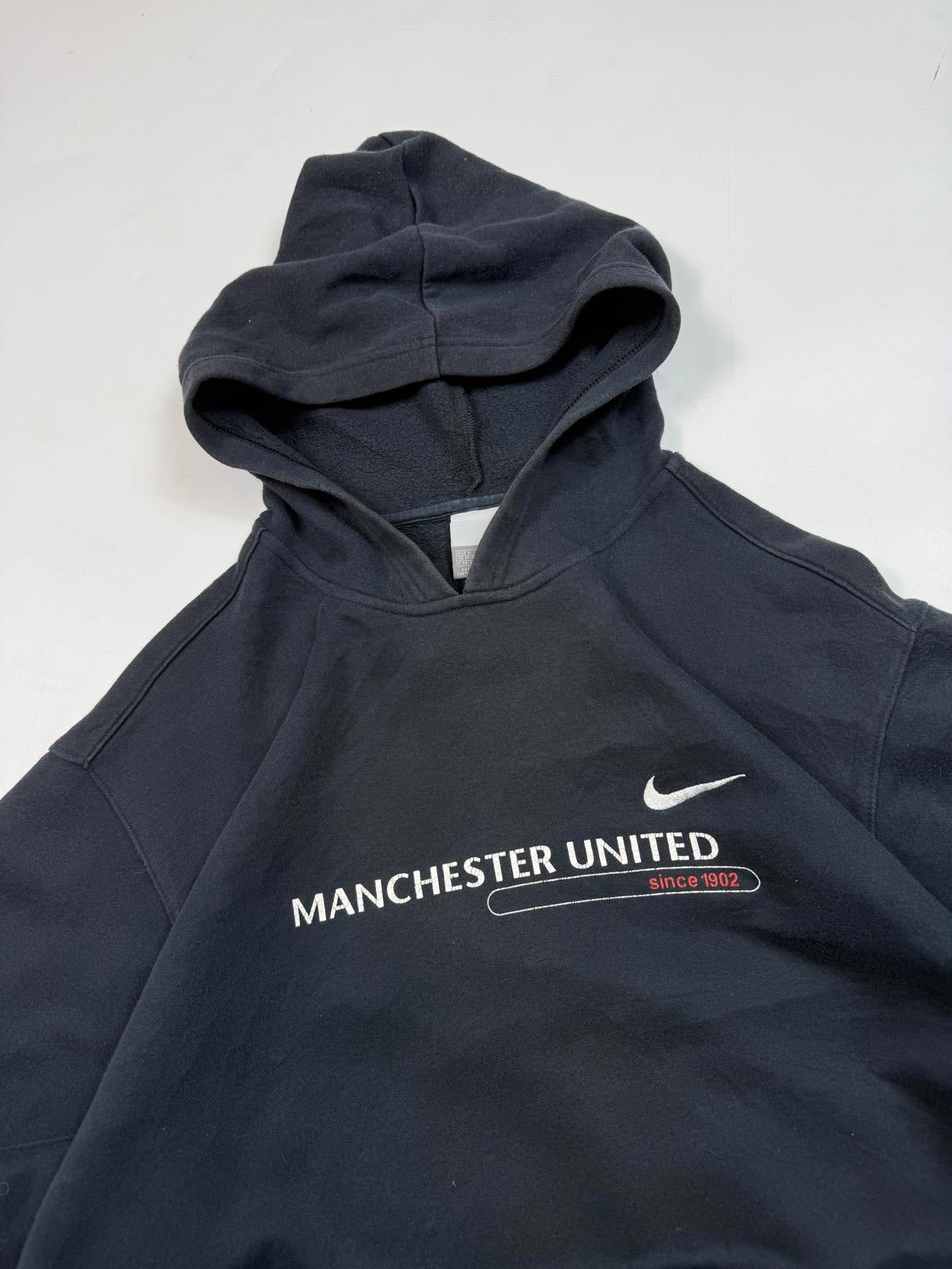 Vintage 2000s Manchester United Nike football hoodie (M)