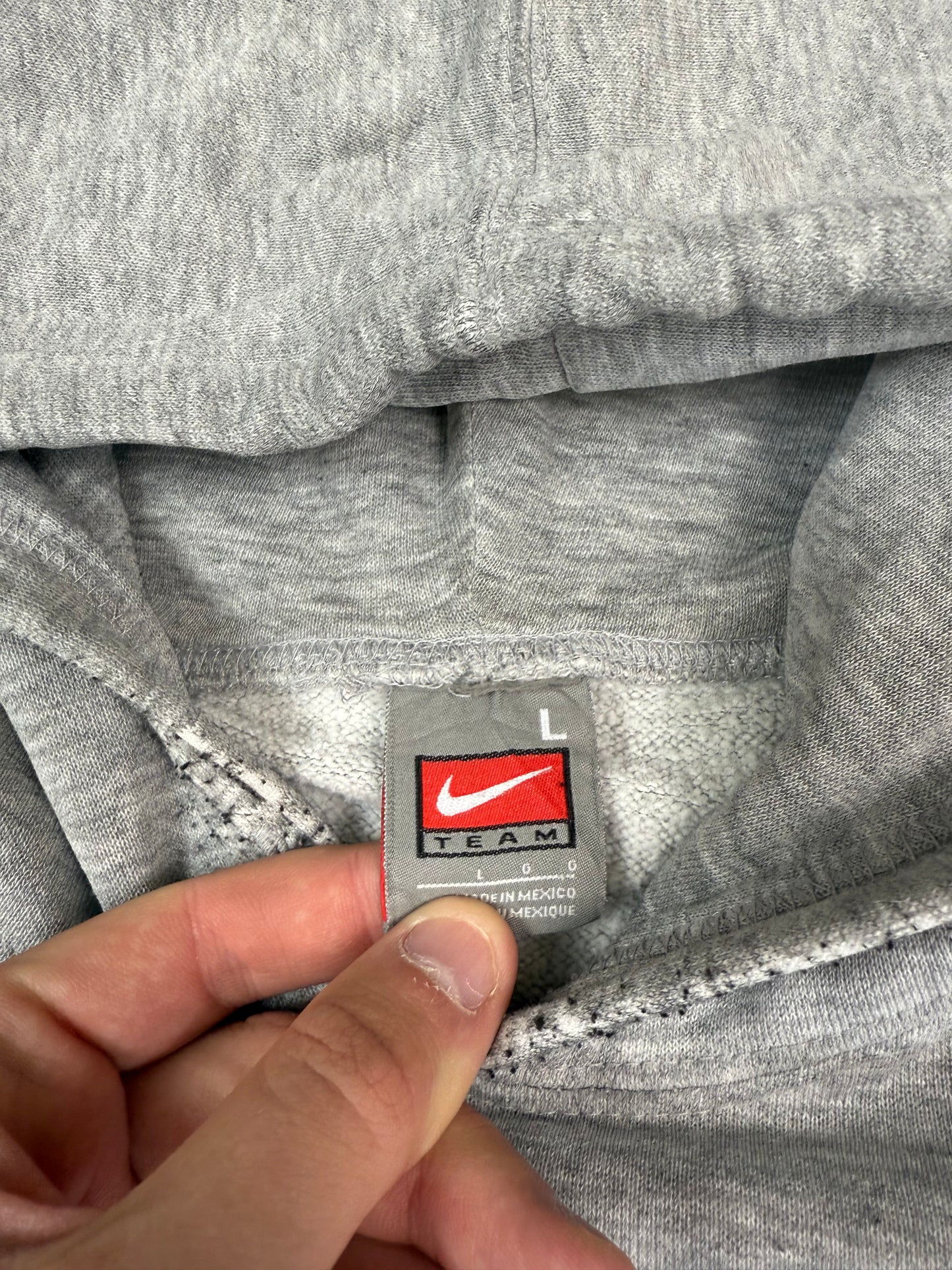 Vintage Nike Michigan centre swoosh hoodie (L)