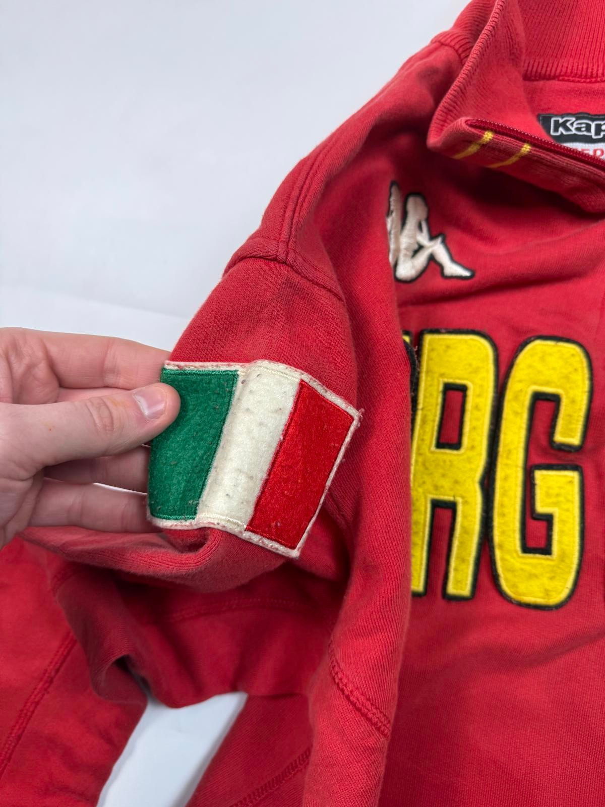 Vintage Bergamo Kappa quarter zip sweatshirt (M)