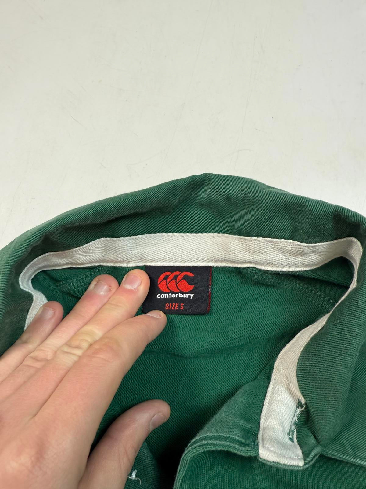 Leicester Tigers 2013/14 Canterbury rugby union shirt (S)