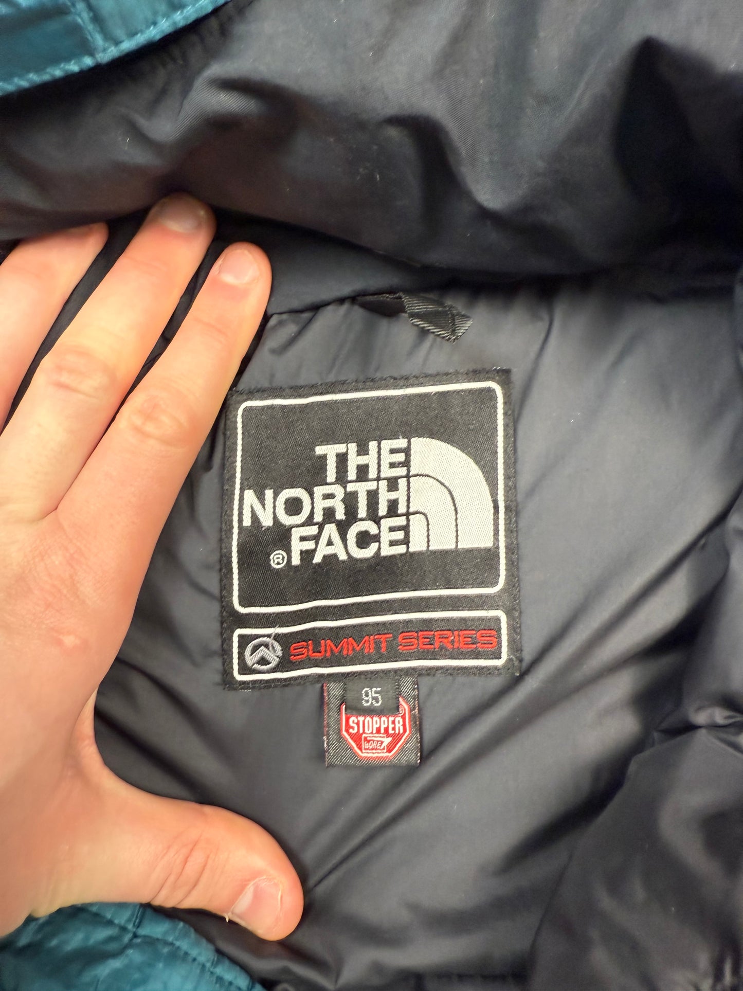 Vintage The North Face baltoro 700 hooded puffer jacket (M)