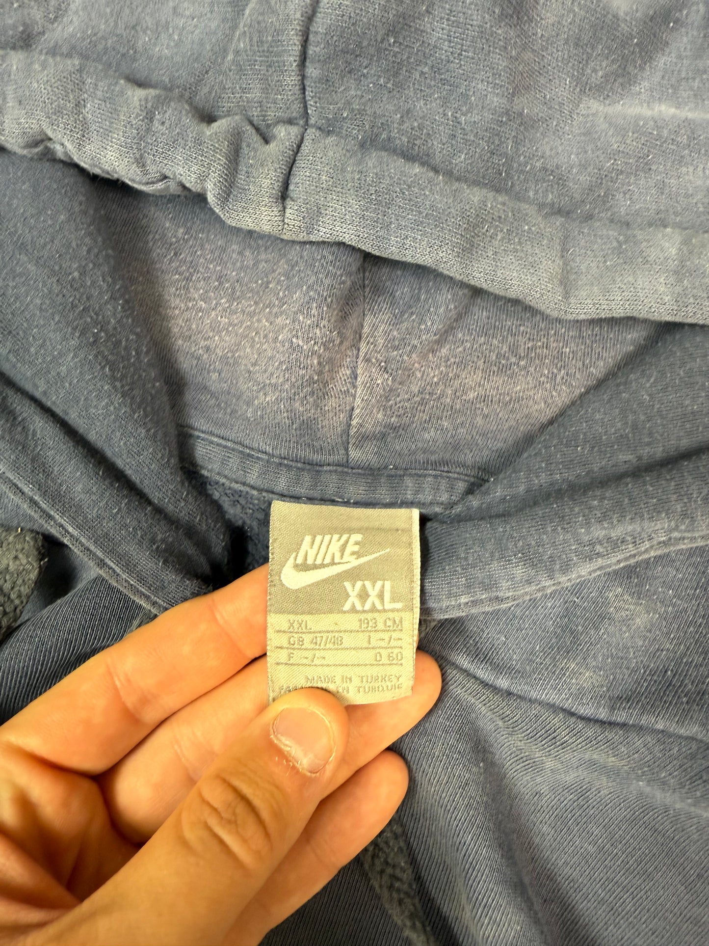 Vintage Nike spell out hoodie (XXL)