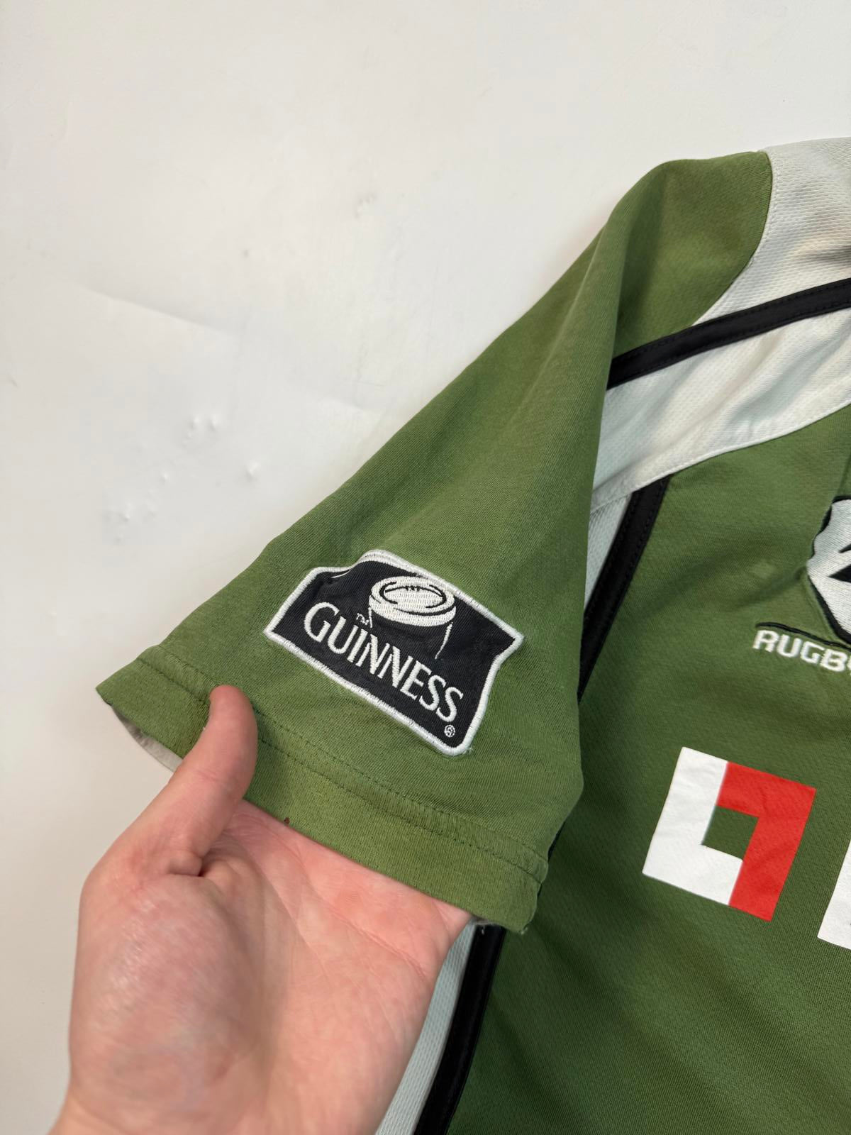 Vintage London Irish 2007/08 rugbytech rugby shirt (XXL)
