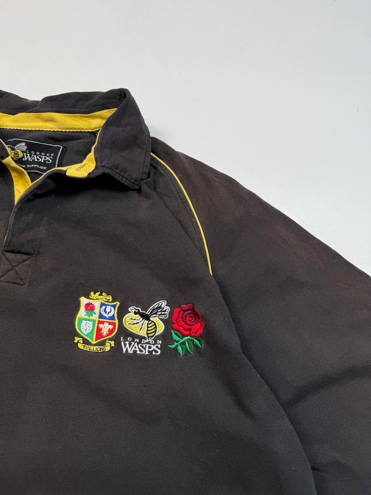 Vintage Wasps 2008 Dallaglio testimonial rugby union shirt (XL)